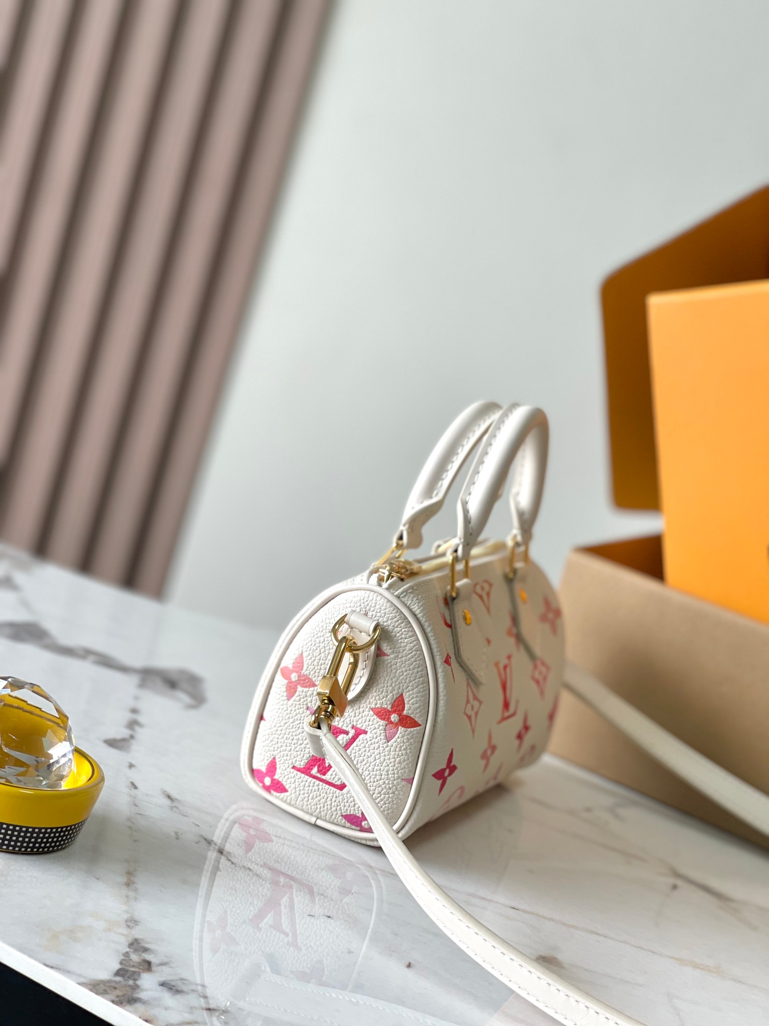 Louis Vuitton Nano Speedy Bag in Monogram Empreinte Leather - Image 2