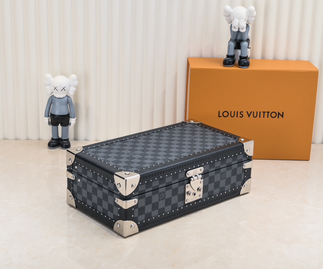 Louis Vuitton Monogram 8-Watch Storage Case - Image 2