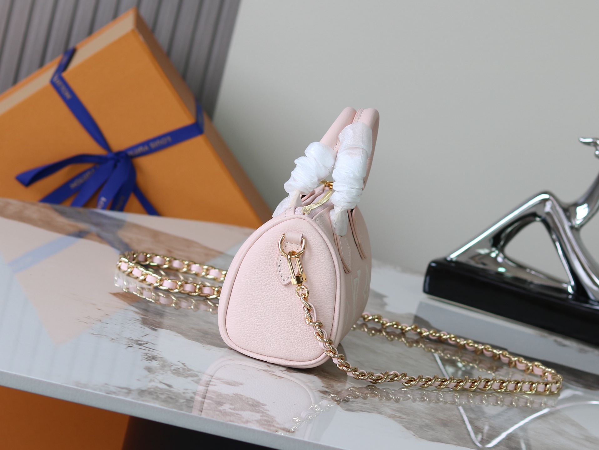Louis Vuitton Nano Speedy Handbag - Image 2