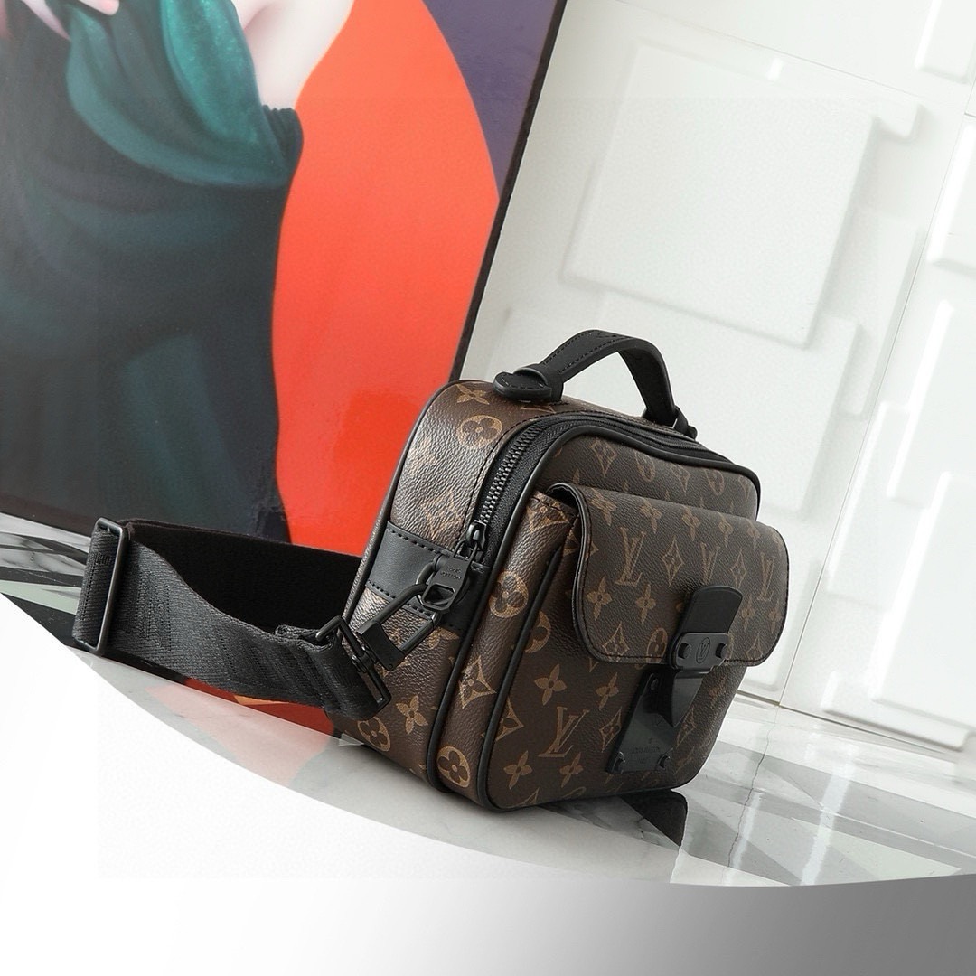 Louis Vuitton M45806 Monogram Macassar Messenger Bag - Image 2