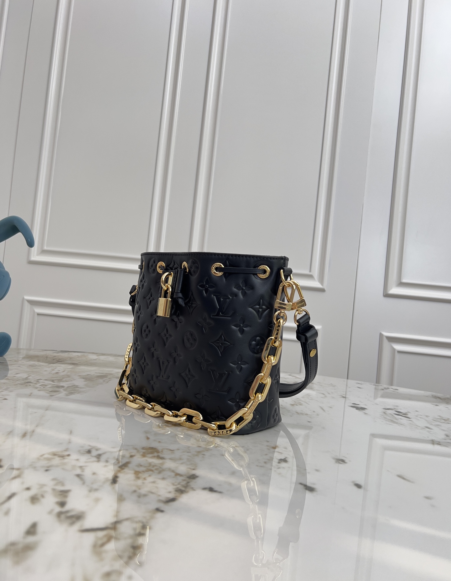 Louis Vuitton Coussin Monogram Leather Bucket Bag - Image 2