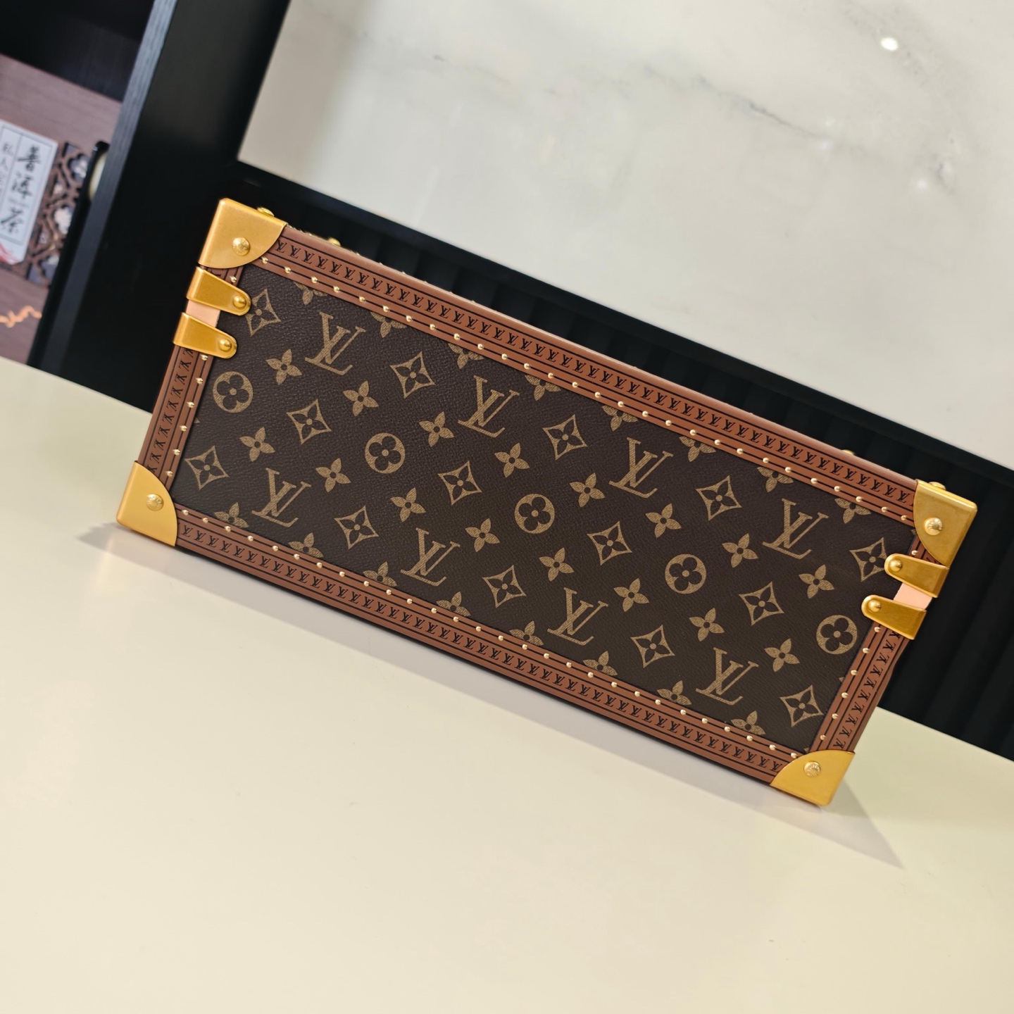 Louis Vuitton M20209 Monogram Watch and Jewelry Box - Image 2