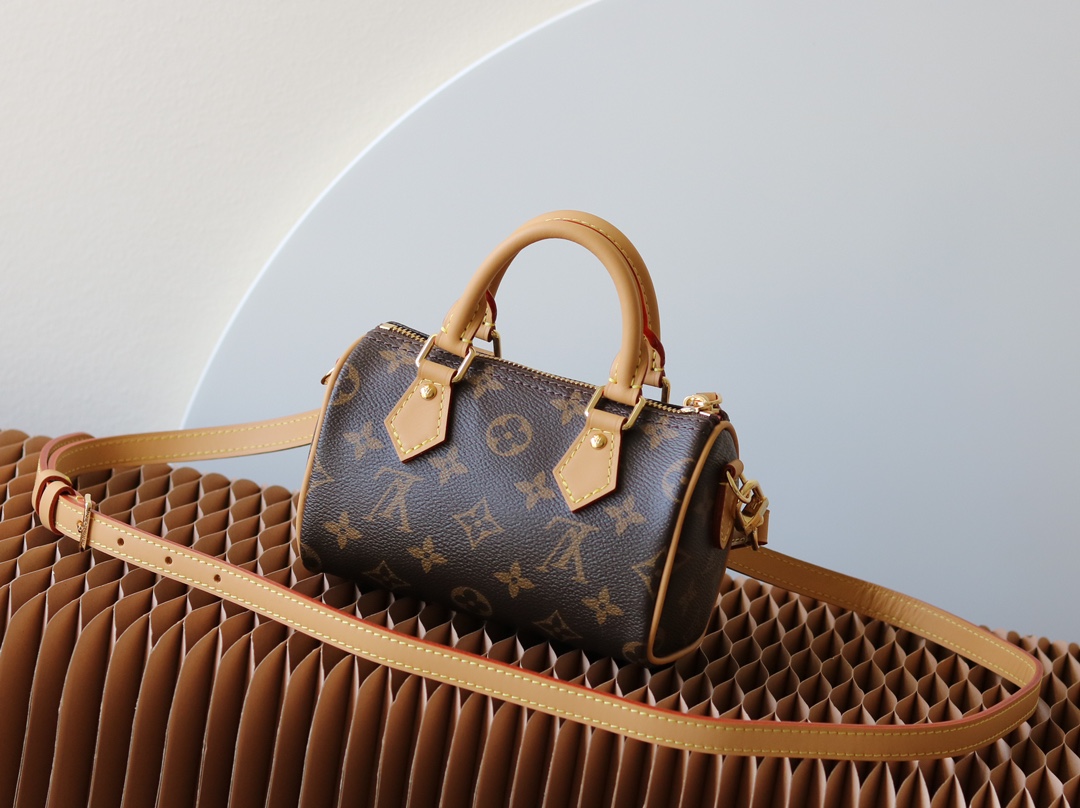 Louis Vuitton Nano Speedy Handbag M82624 M81085 - Image 2