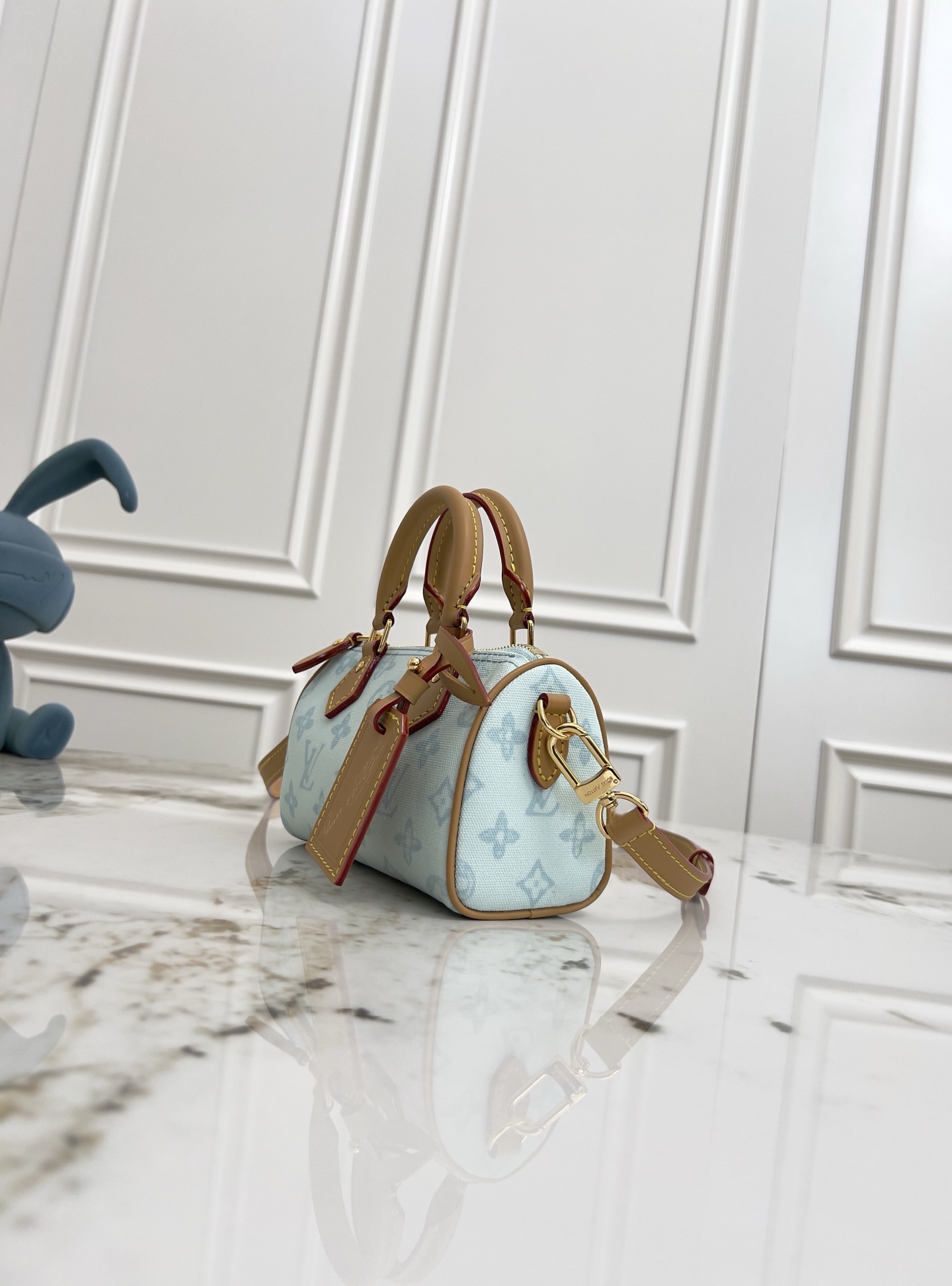 Louis Vuitton Nano Speedy Monogram Canvas Bag - Image 2