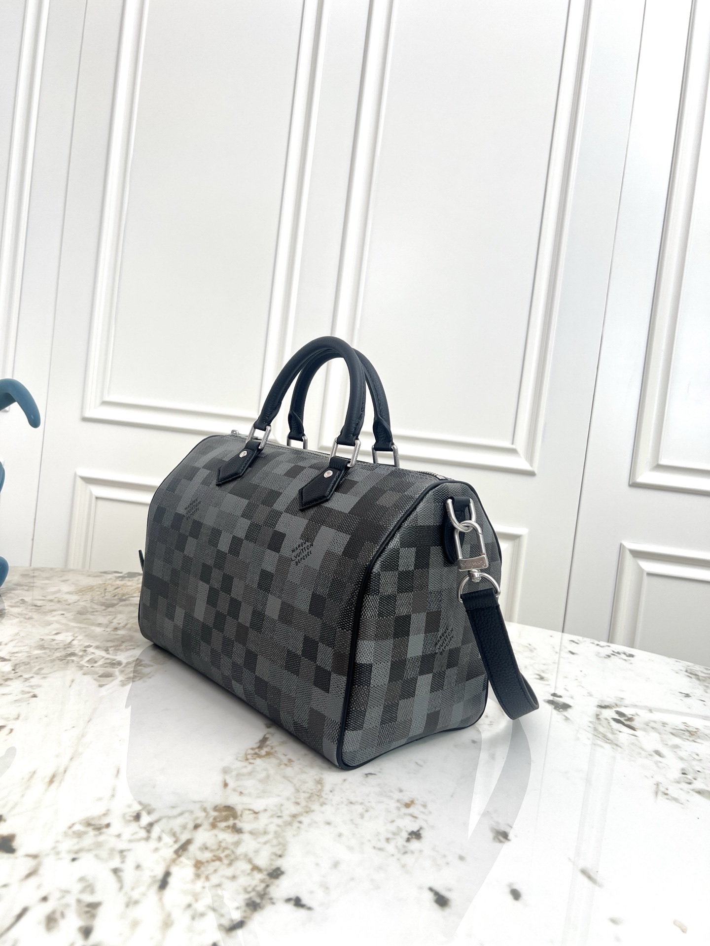 Louis Vuitton Speedy Bandoulière 30 Damoflage Canvas Handbag - Image 2