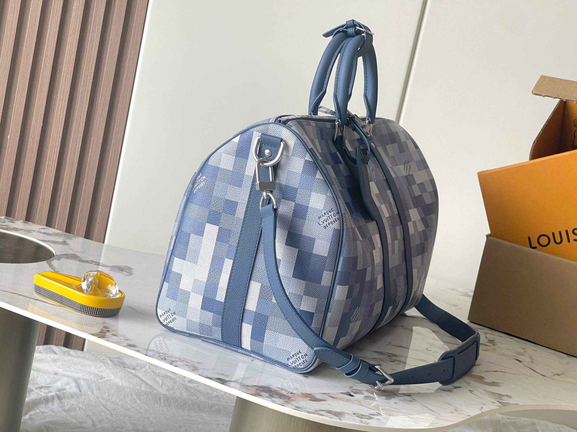 Louis Vuitton Keepall Bandouliere 45 Travel Bag - Image 2