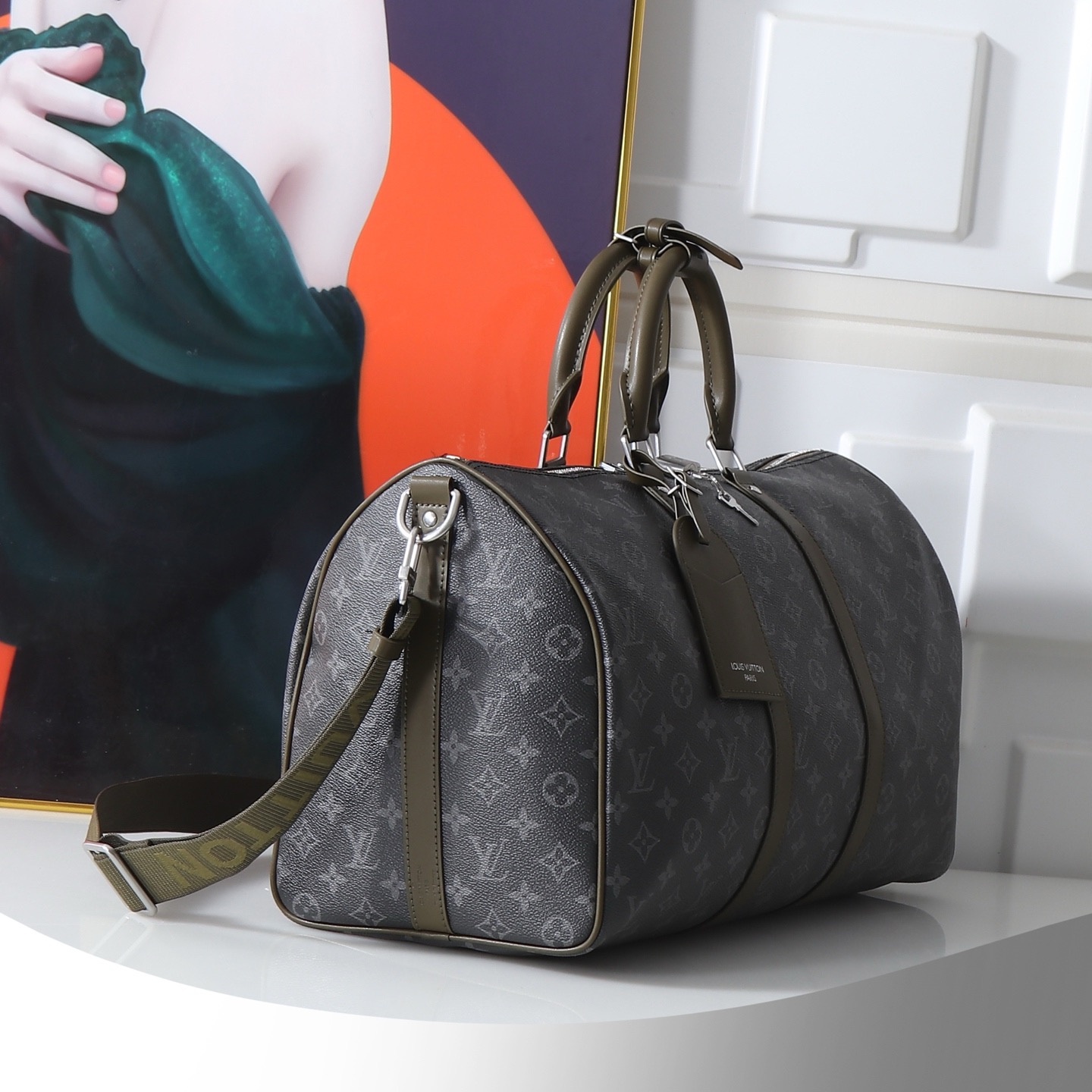Louis Vuitton Keepall Bandouliere 45 Travel Bag - Image 2
