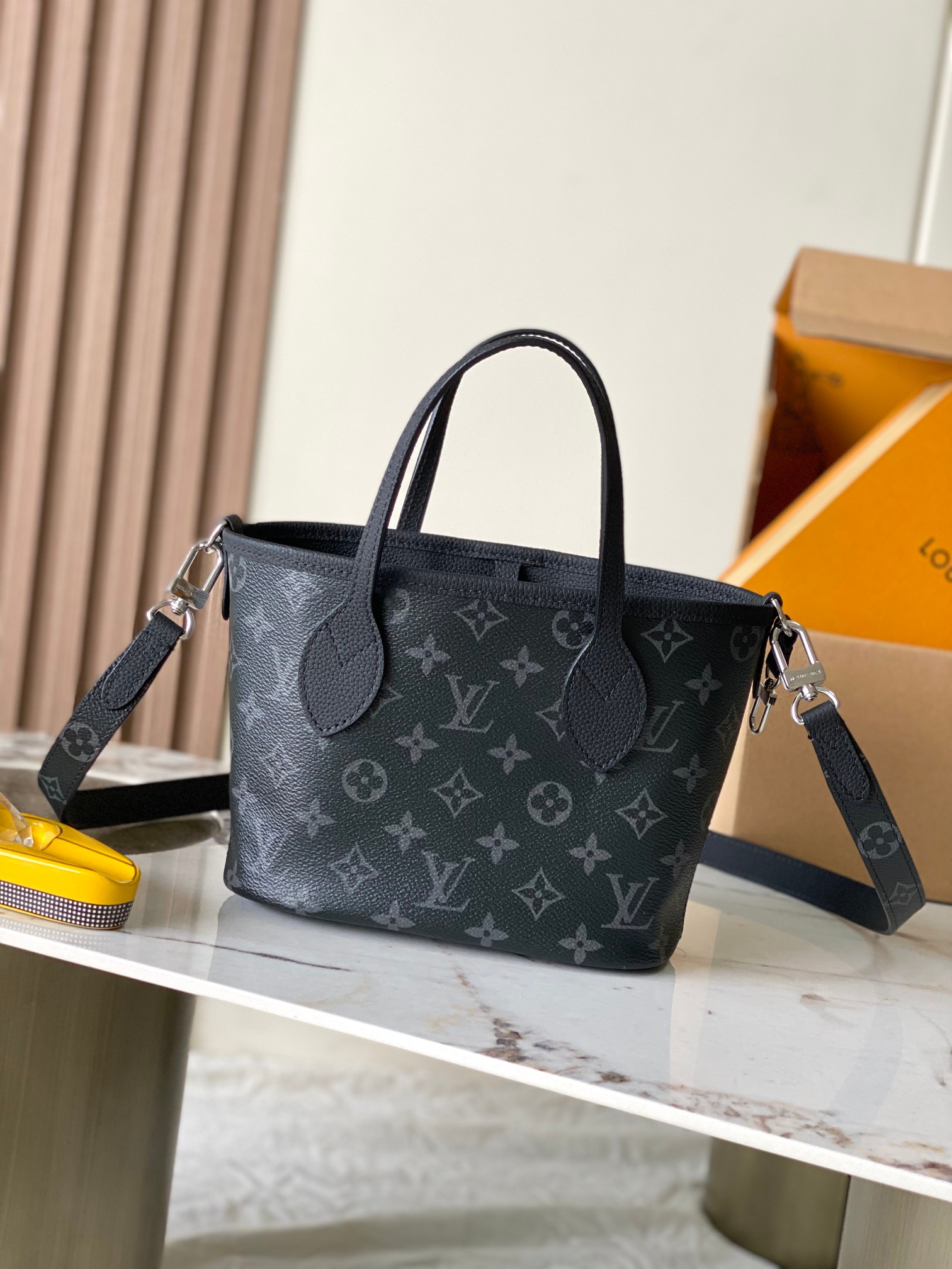 Louis Vuitton Neverfull Bandouliere Inside Out BB Handbag - Image 2