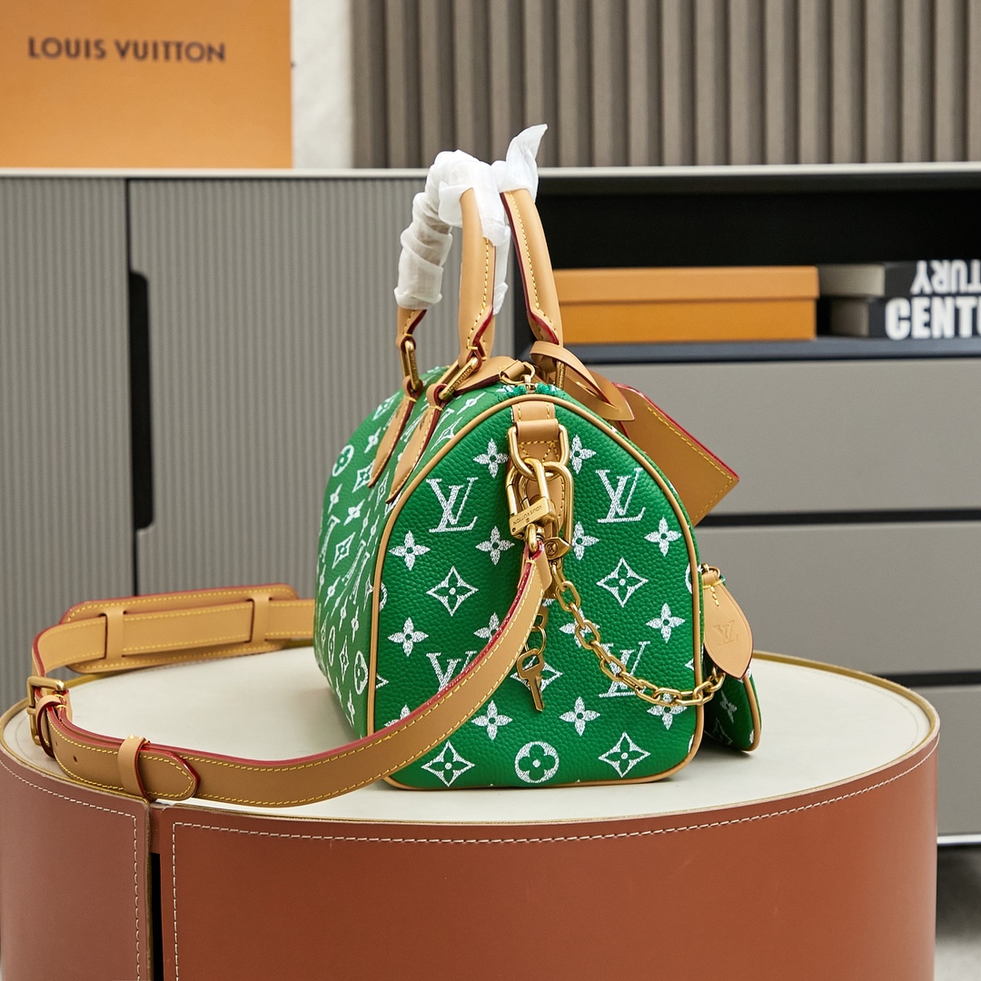 Louis Vuitton Speedy P9 Bandoulière 25 Monogram Leather Bag - Image 2