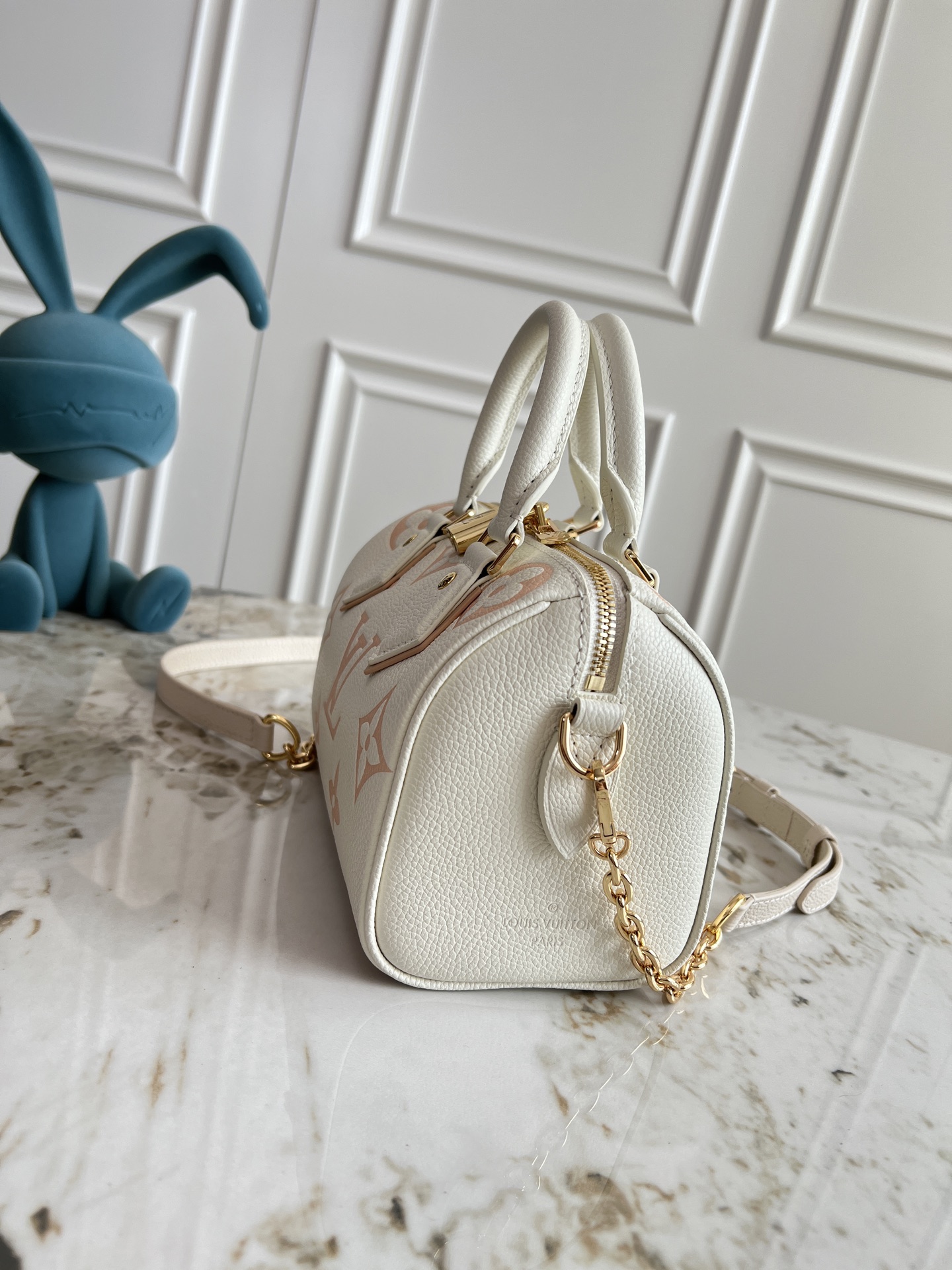 Louis Vuitton Speedy Bandoulière 20 Monogram Empreinte Leather Bag - Image 2