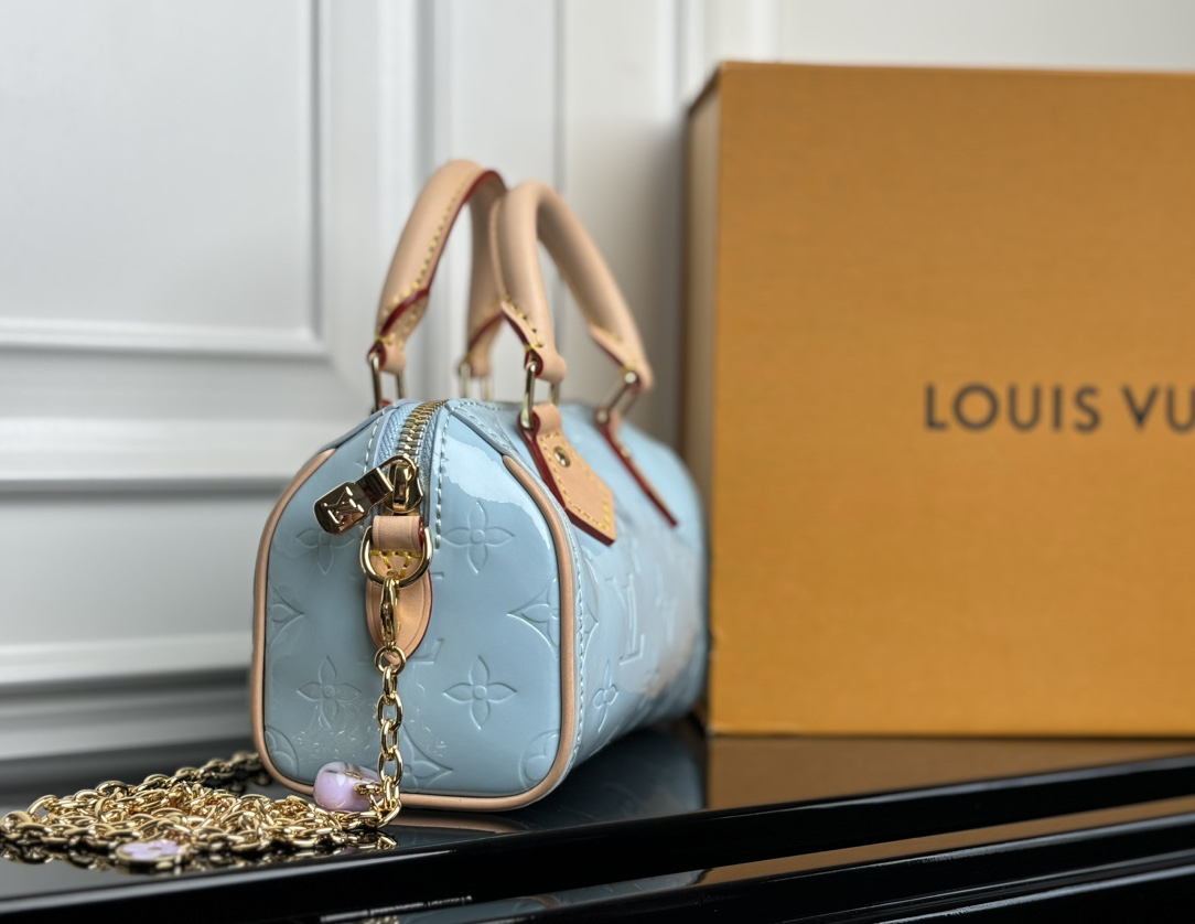 Louis Vuitton Nano Speedy Mini Crossbody Bag - Image 2