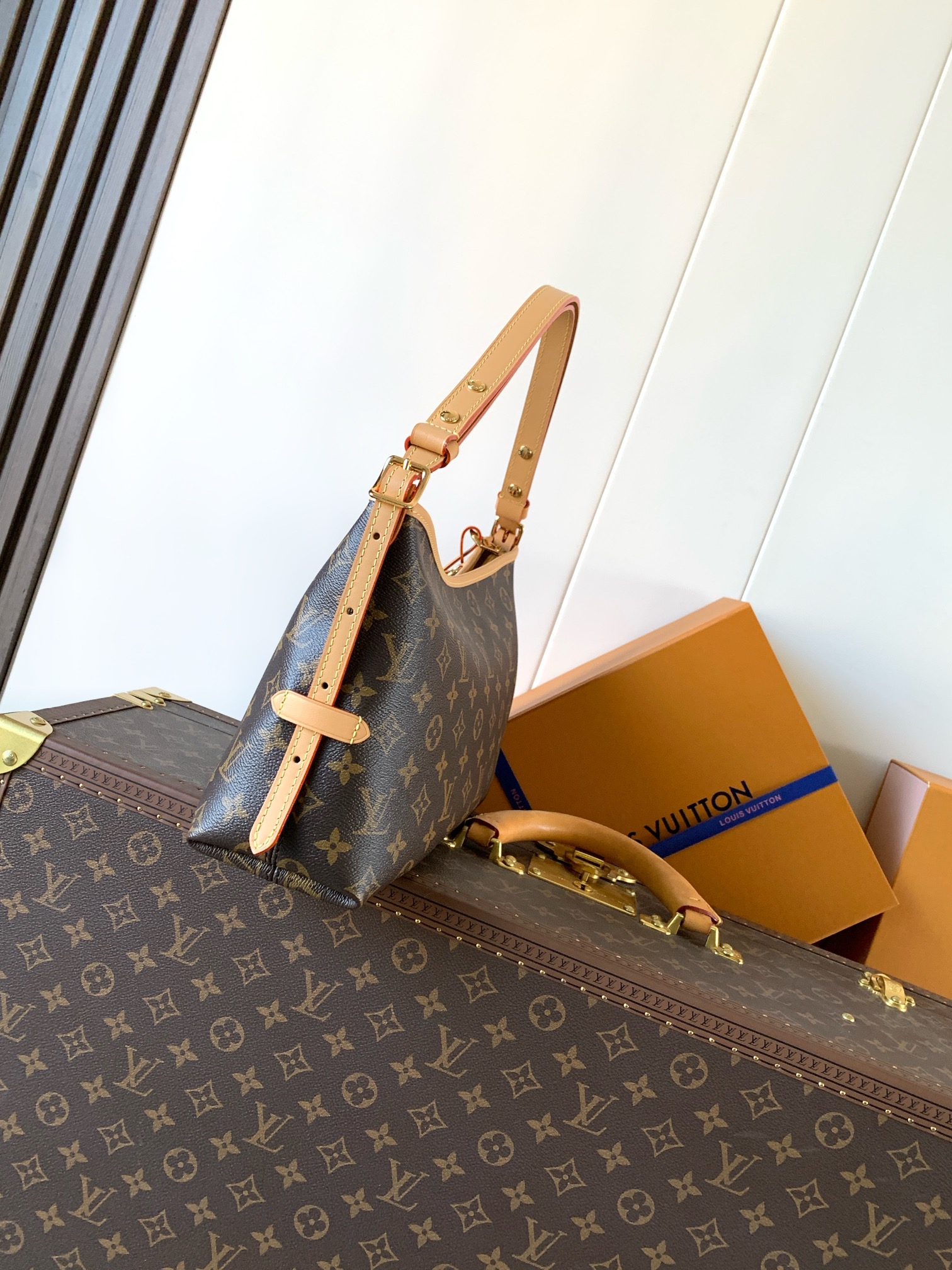 Louis Vuitton CarryAll EastWest Monogram Shoulder Bag - Image 2