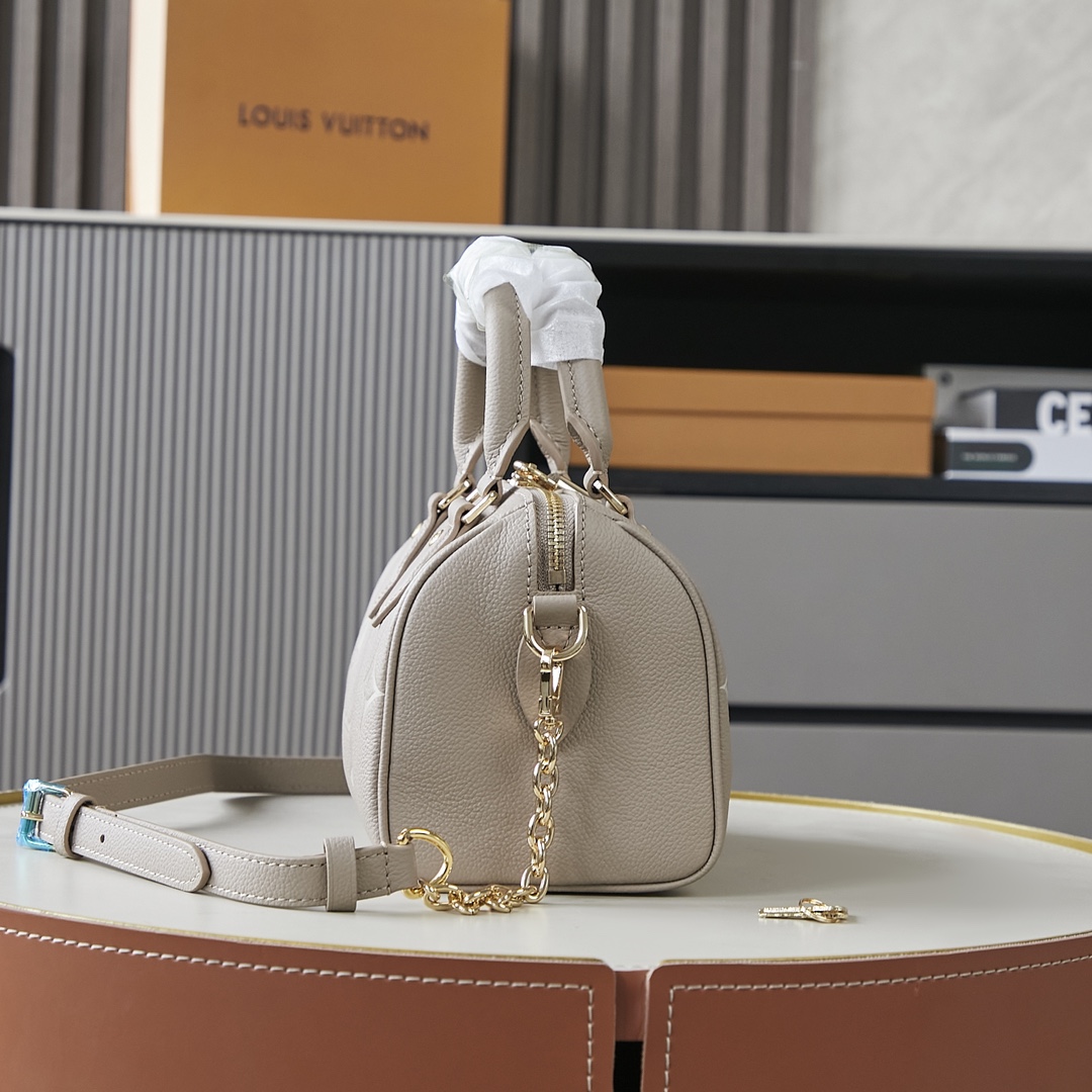 Louis Vuitton Speedy Bandoulière 20 Monogram Empreinte Leather Bag - Image 2