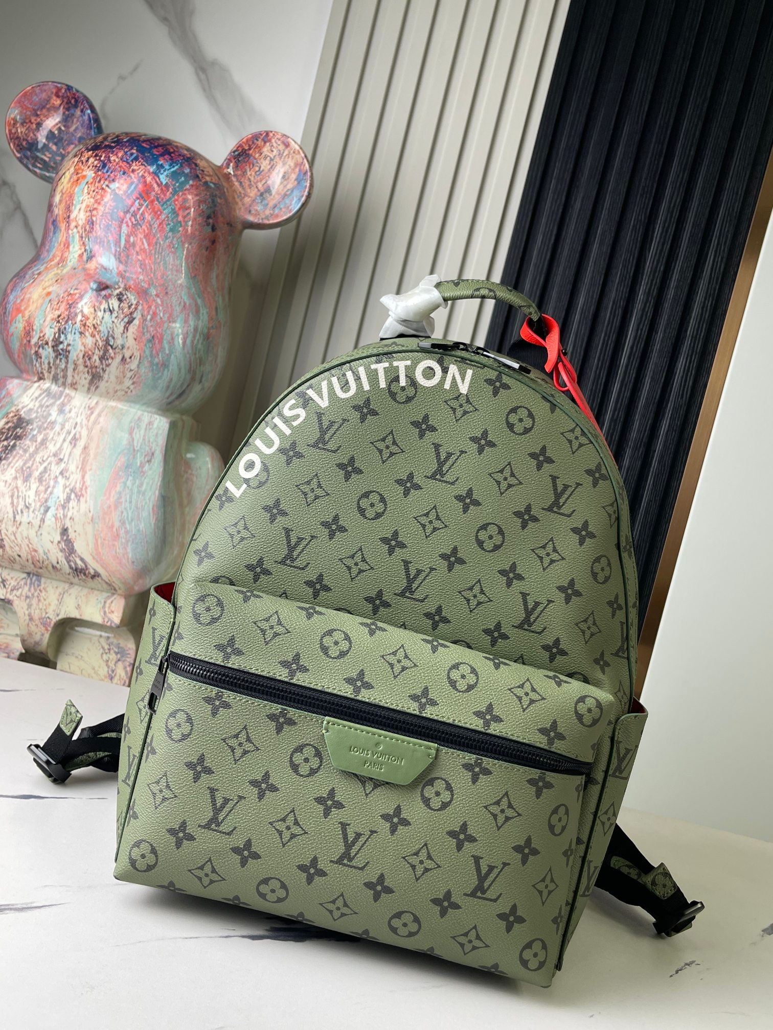 Louis Vuitton Discovery Small Backpack M46802 in Green Monogram - Image 2