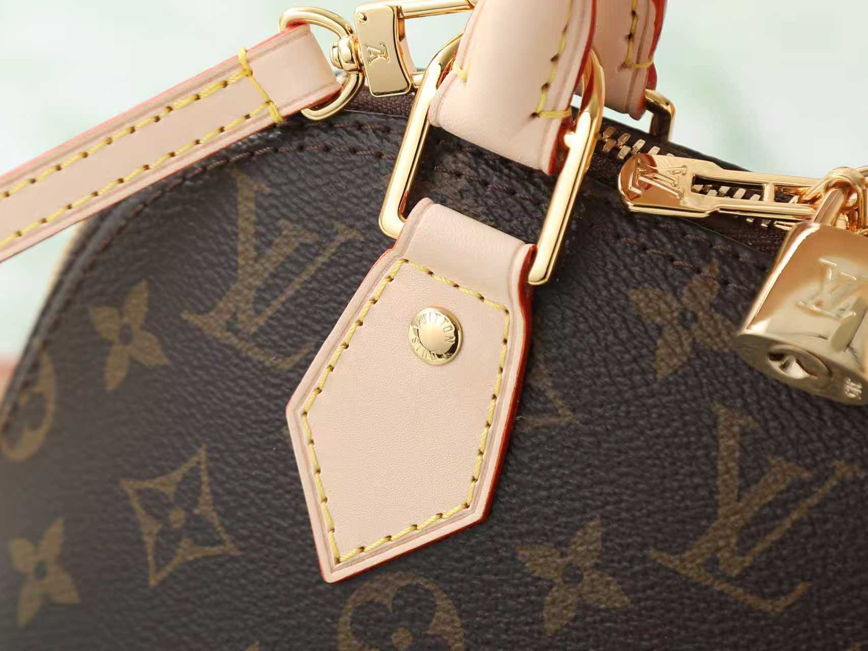 Alma BB Monogram Canvas Crossbody Bag - Image 2