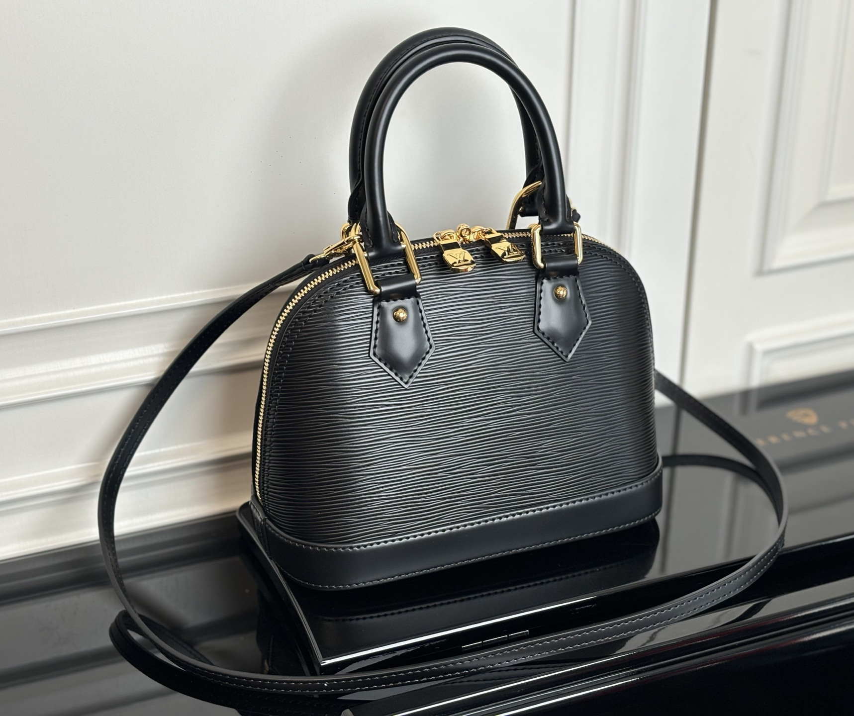 Louis Vuitton x Murakami Alma BB Epi Leather Handbag - Image 2