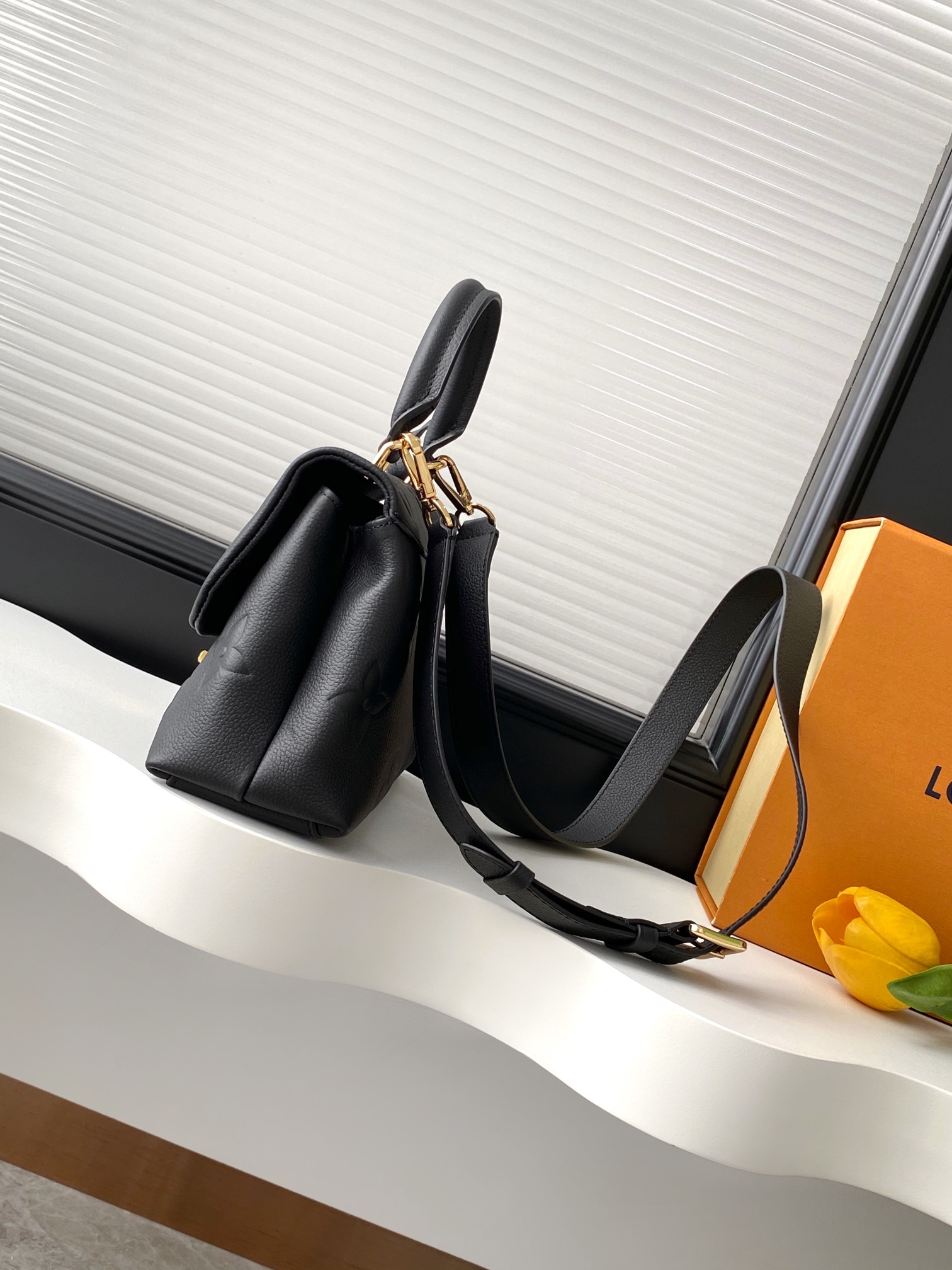 Louis Vuitton Madeleine BB Handbag in Monogram Empreinte Leather - Image 2