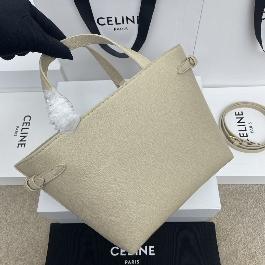 CABAS ANAIS Textured Leather Tote Bag - Image 2