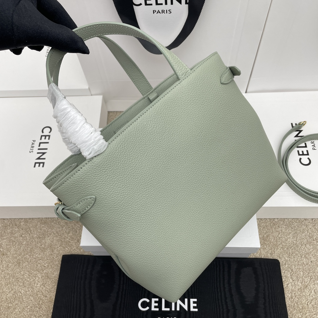 Mini CABAS ANAIS Textured Calfskin Tote Bag - Image 2