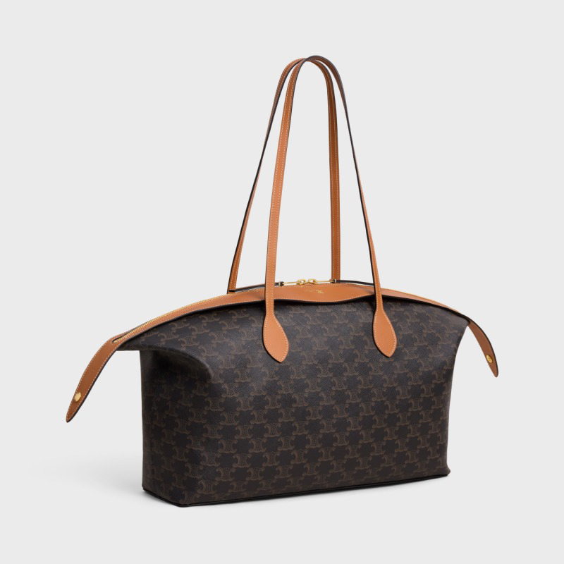 Celine Triomphe Canvas Large Duffle Bag - Image 2