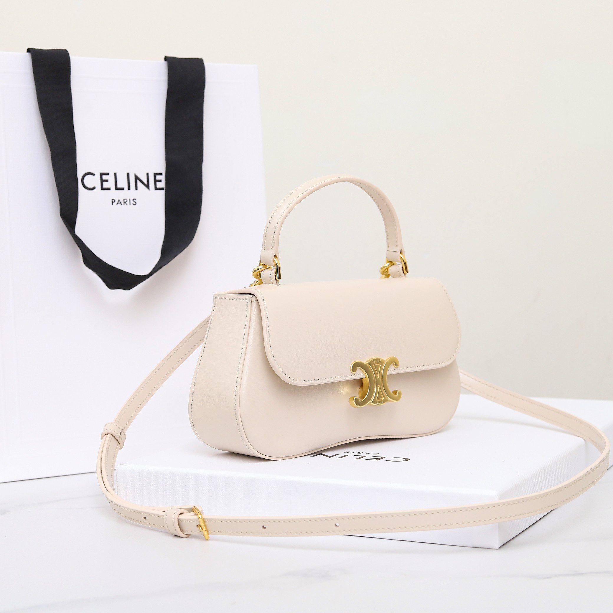 Lola Cowhide Leather Crossbody Bag - Image 2