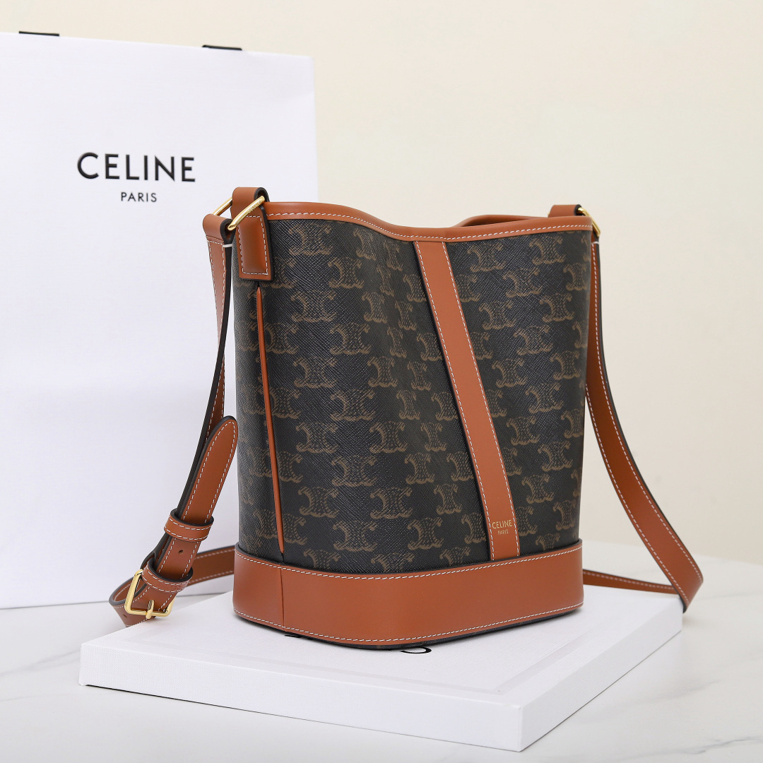 Celine Monogram Small Bucket Bag - Image 2
