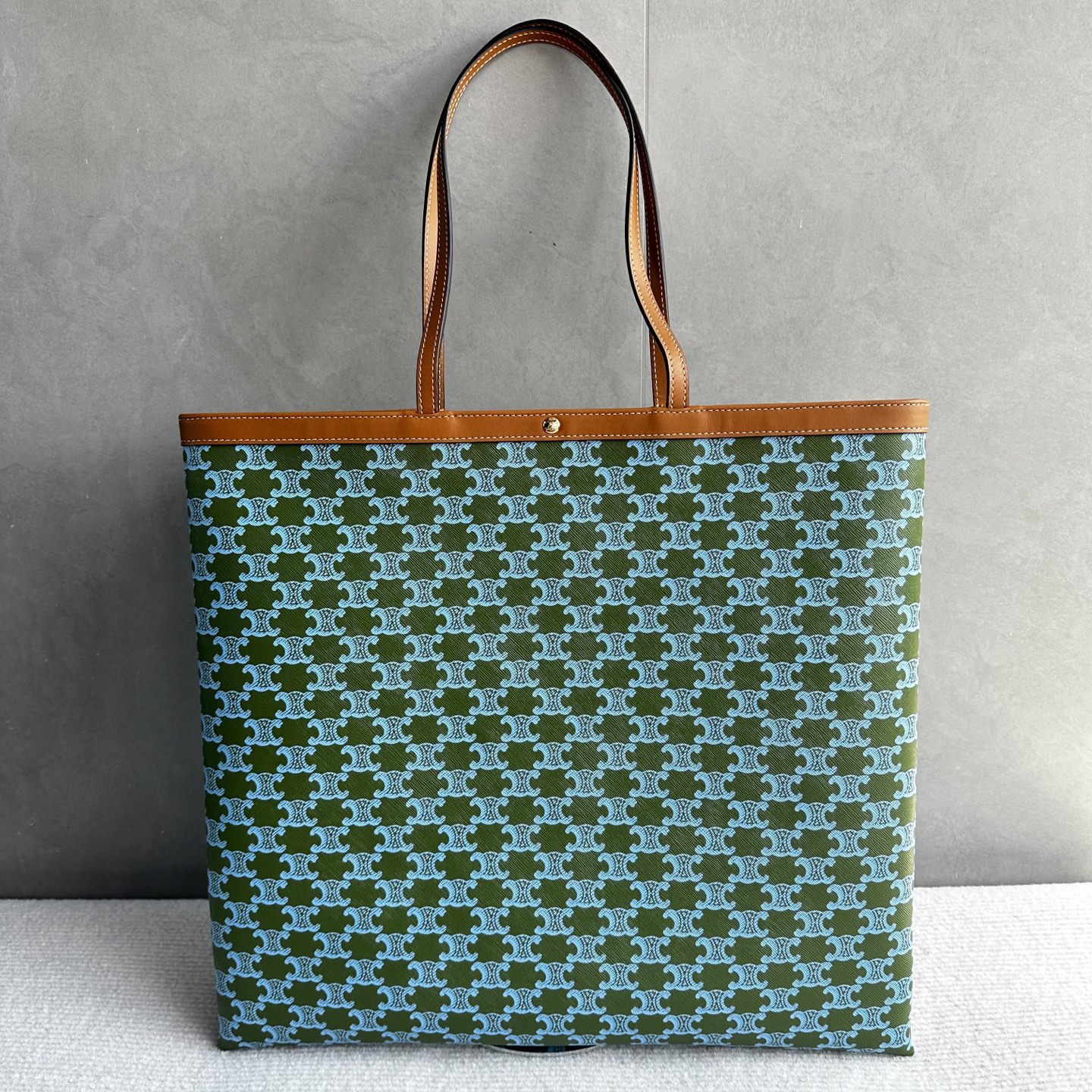 FLAT SHOER Logo-Print Oversized Tote Bag - Image 2