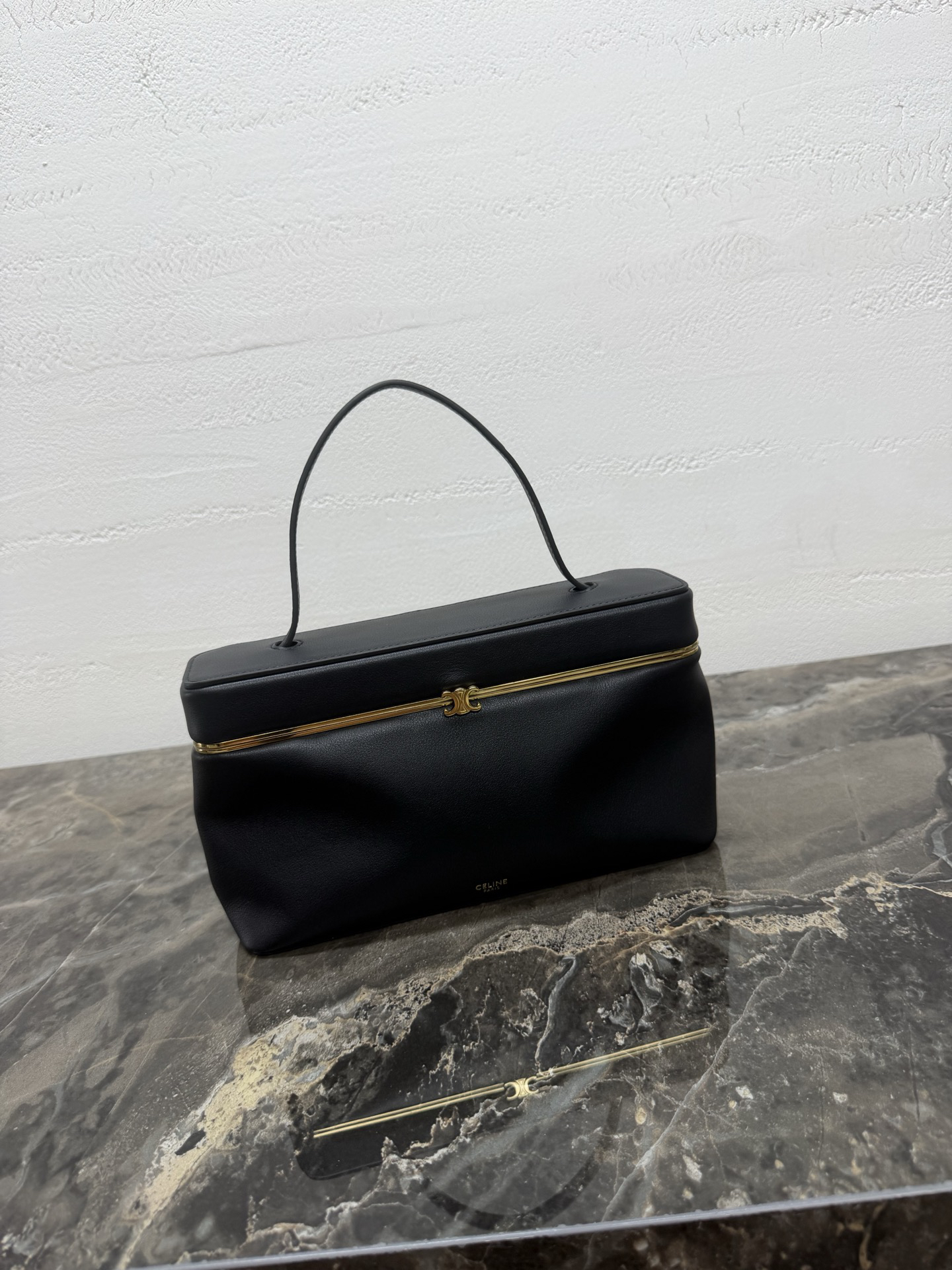 Rectangle Handbag with Full-Steel Hardware - Image 2
