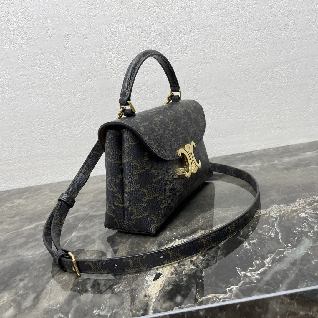 TEEN NINO C Leather Crossbody Bag with Full Steel Hardware - Image 2