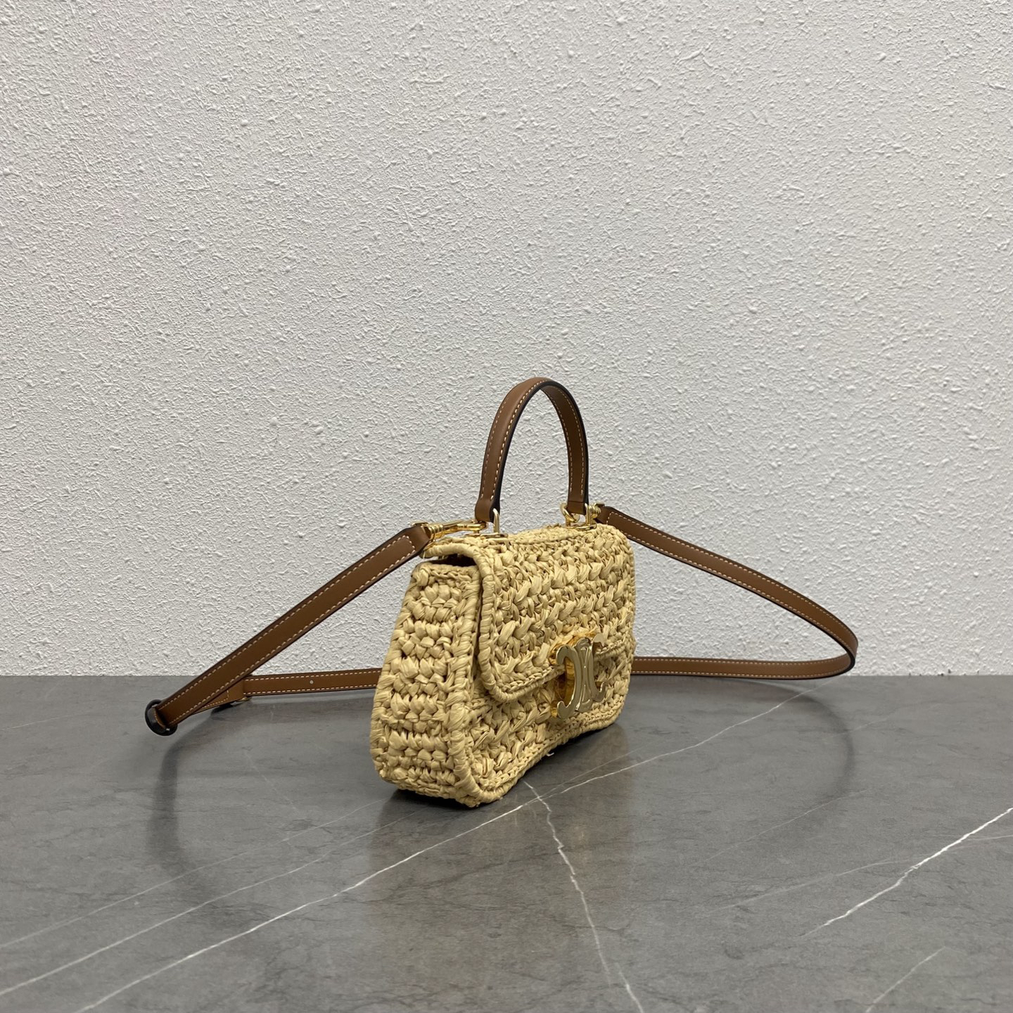 CELINE Teen Lola Small Woven Handbag - Image 2