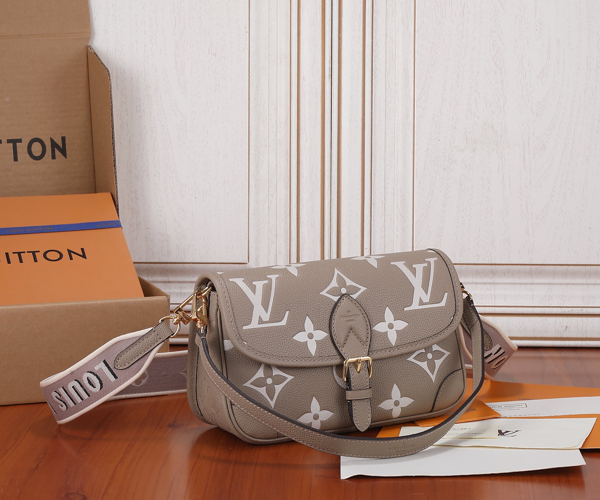 Louis Vuitton Diane Monogram Empreinte Leather Shoulder Bag - Image 2