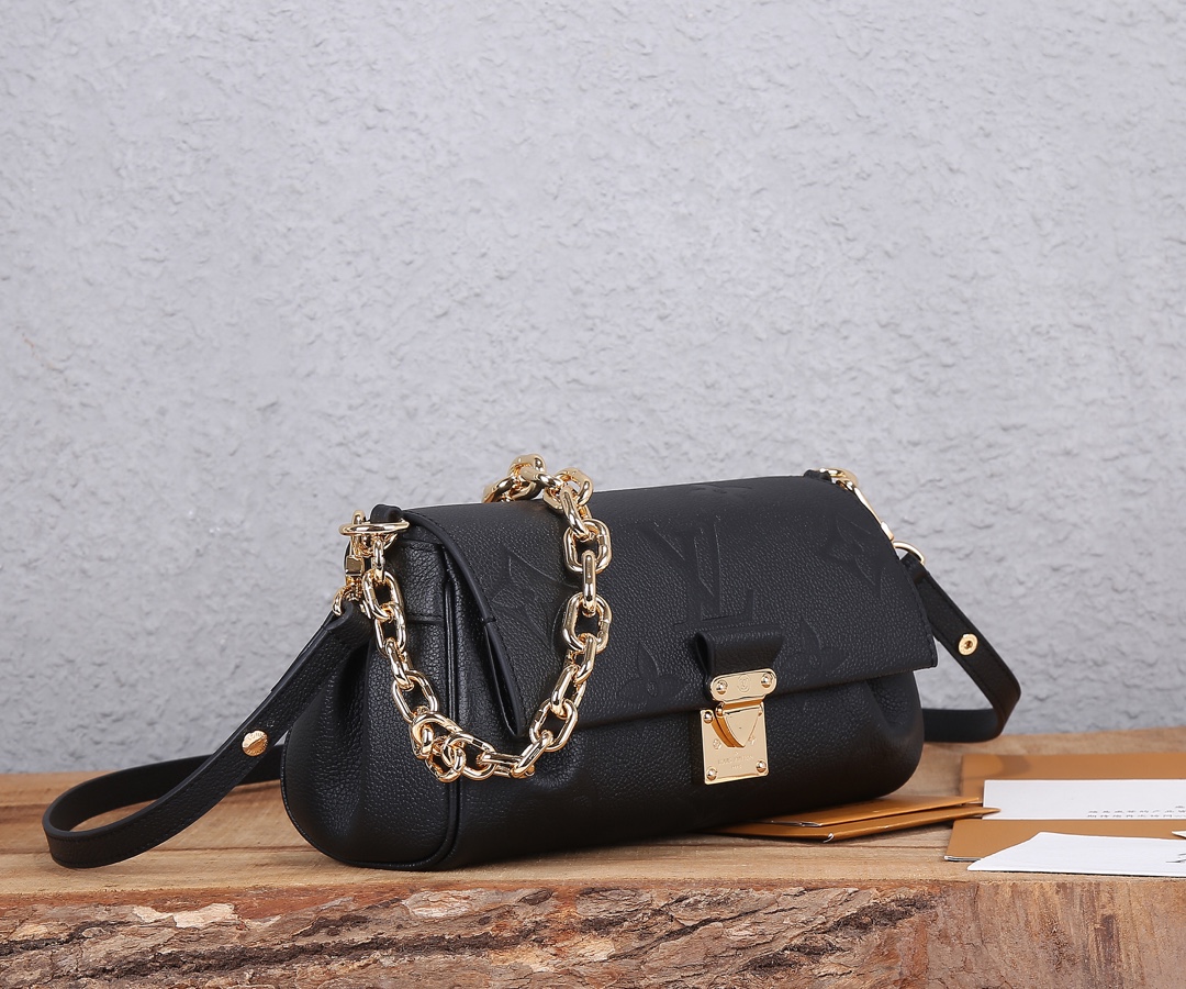 Favorite Monogram Empreinte Leather Shoulder Bag - Image 2