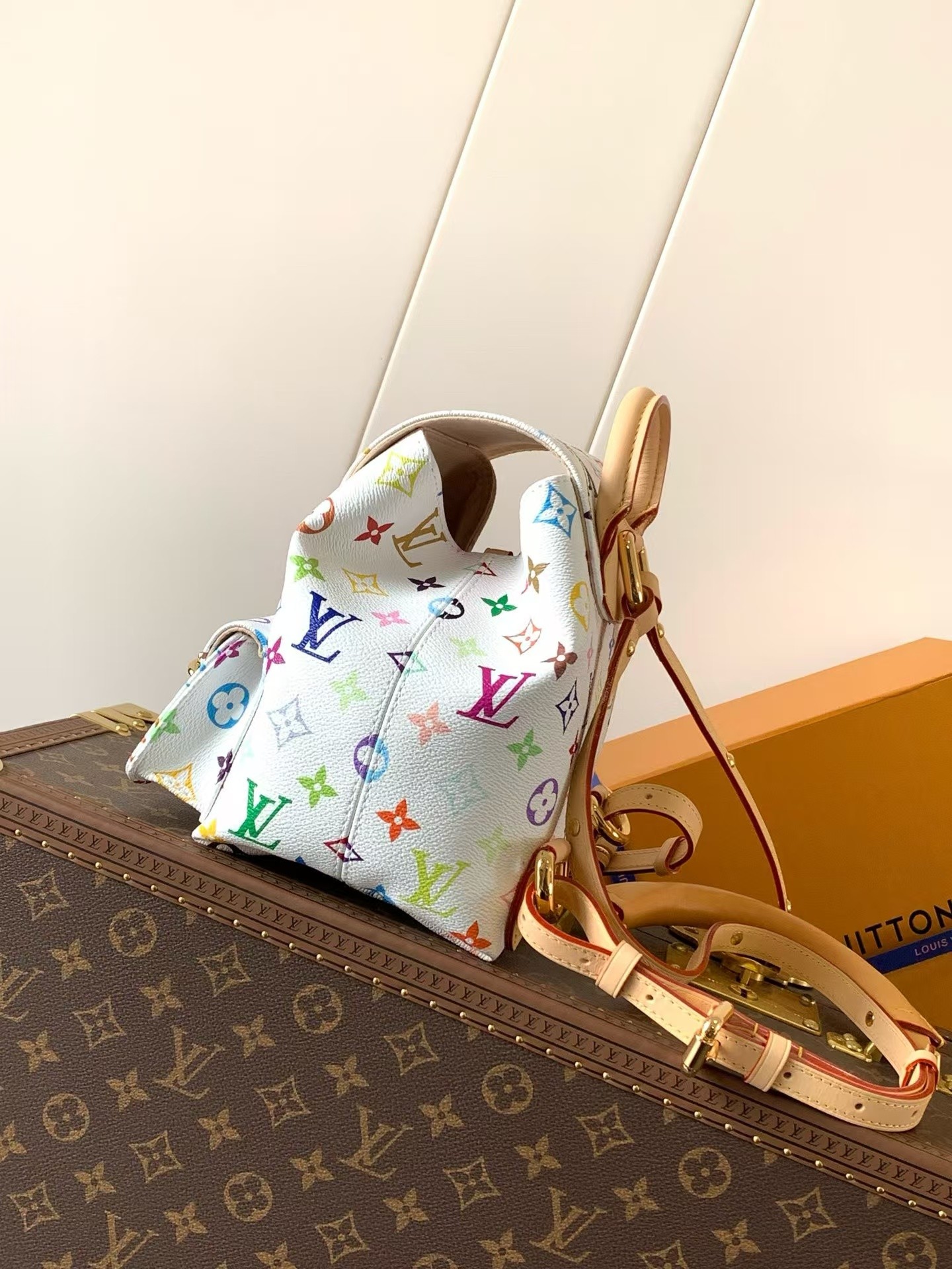 Louis Vuitton x Takashi Murakami Venice Monogram Shoulder Bag M13081 - Image 2