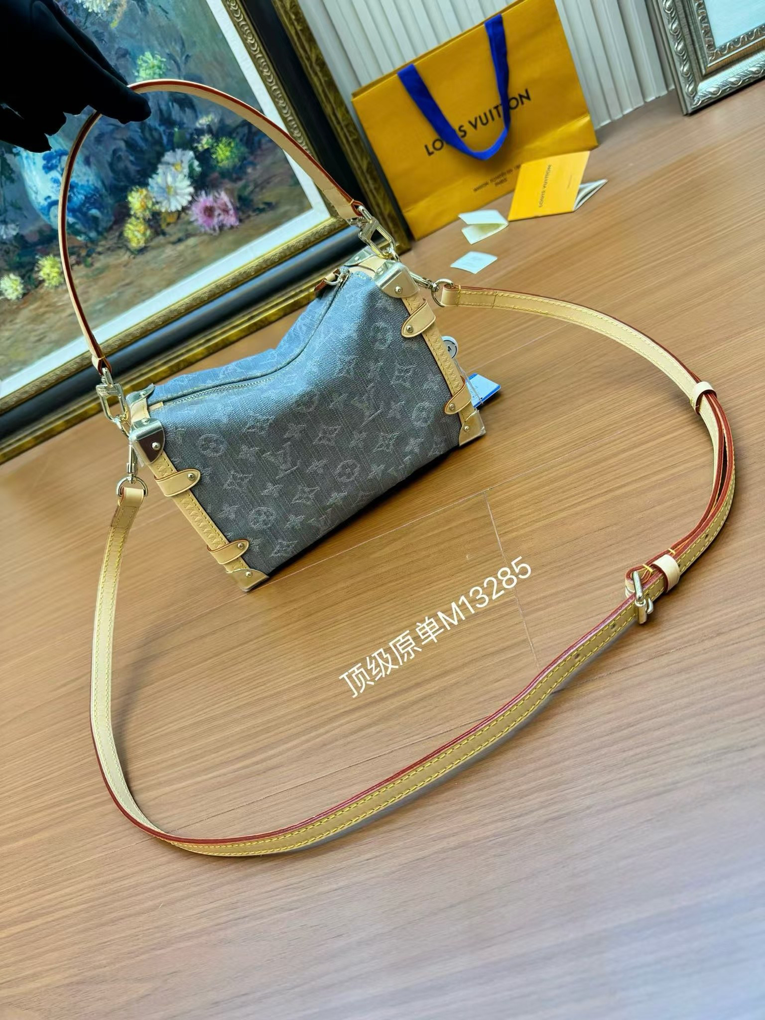 Louis Vuitton Side Trunk Medium Handbag M13285 - Image 2