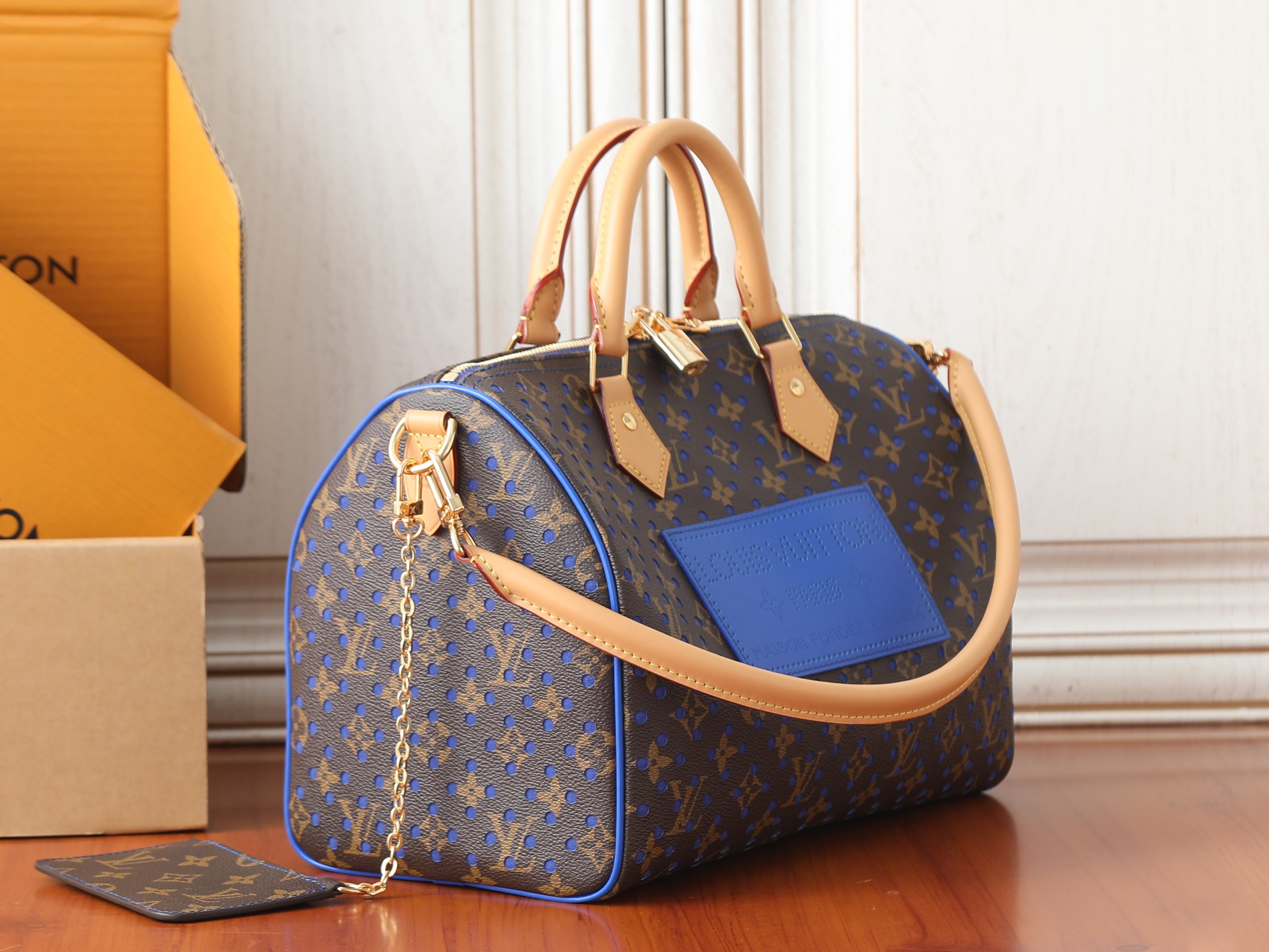 Louis Vuitton Speedy Soft 30 Monogram Perfo Handbag - Image 2