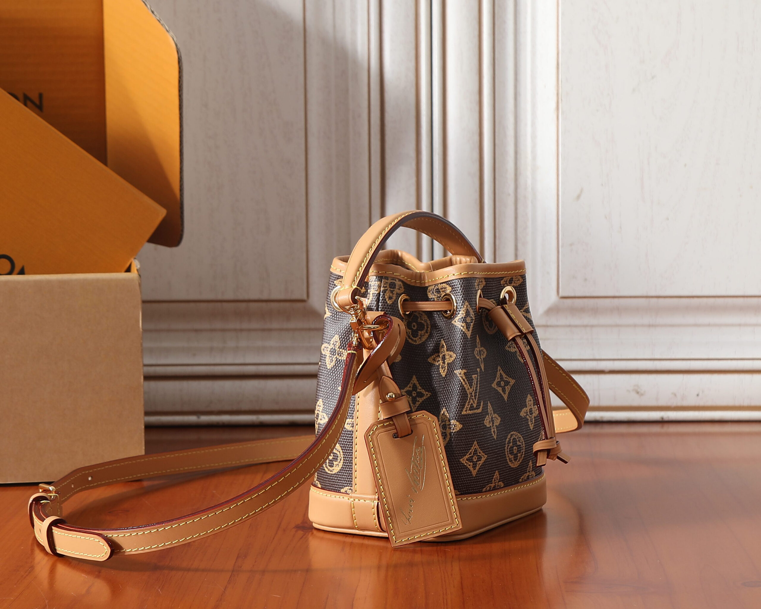 Louis Vuitton Nano Noé Monogram Canvas Bag M27699 - Image 2