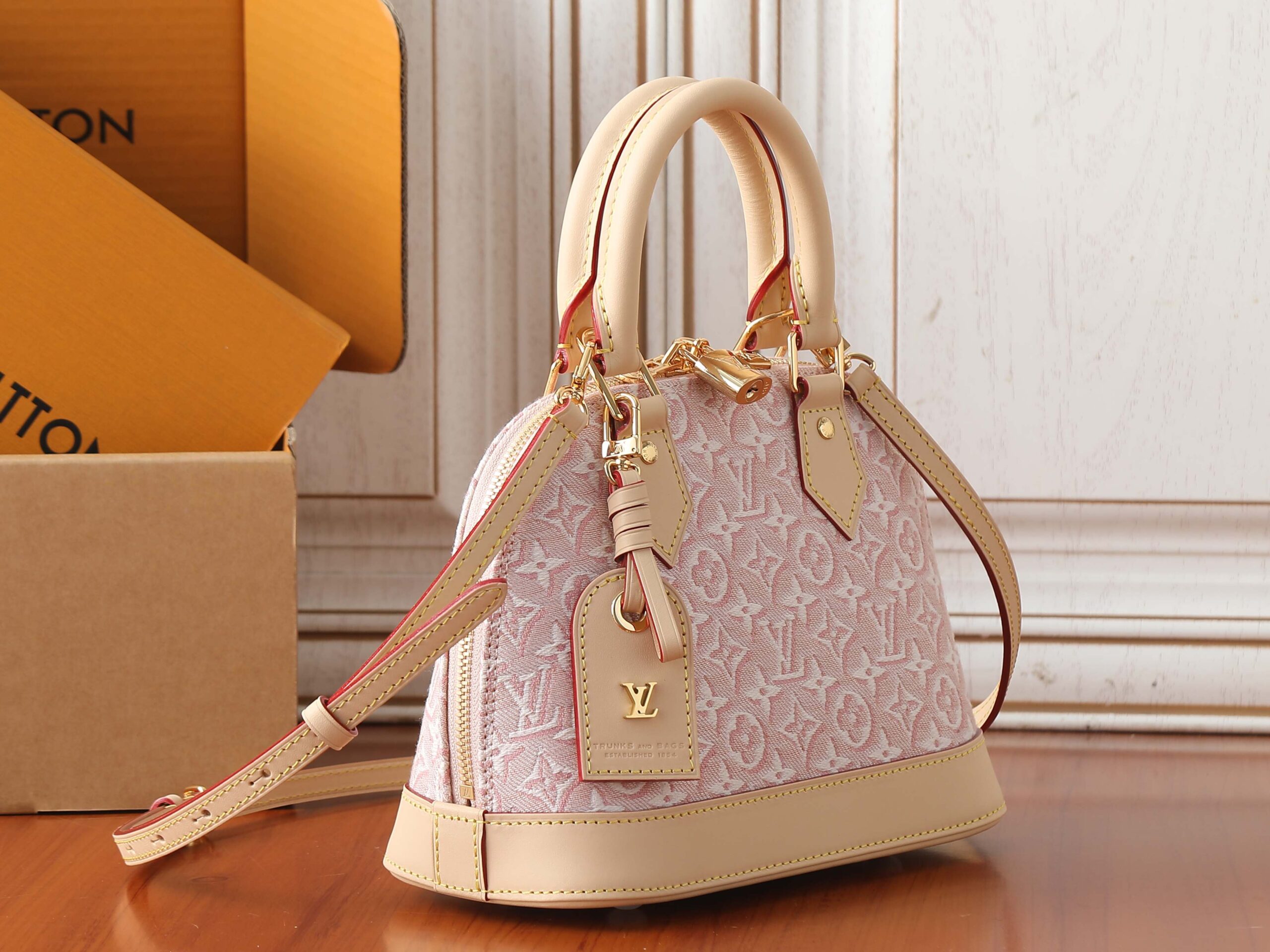 Louis Vuitton Alma BB Monogram Emblème Handbag - Image 2