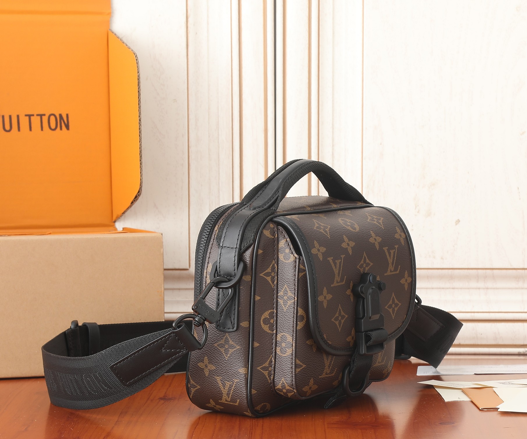 Louis Vuitton Quest Messenger Bag in Monogram Macassar Canvas - Image 2