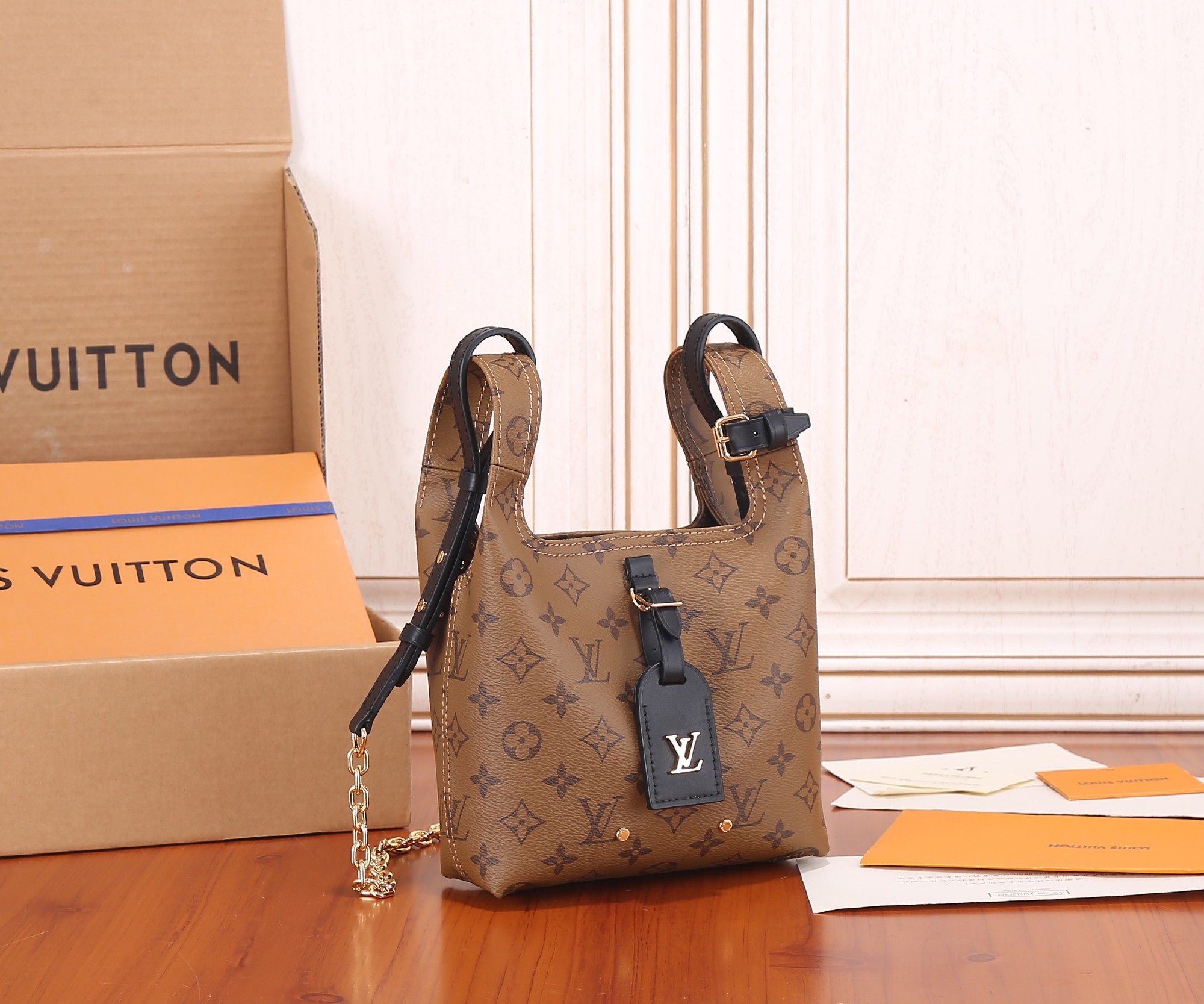 Louis Vuitton Atlantis BB Monogram Reverse Handbag - Image 2