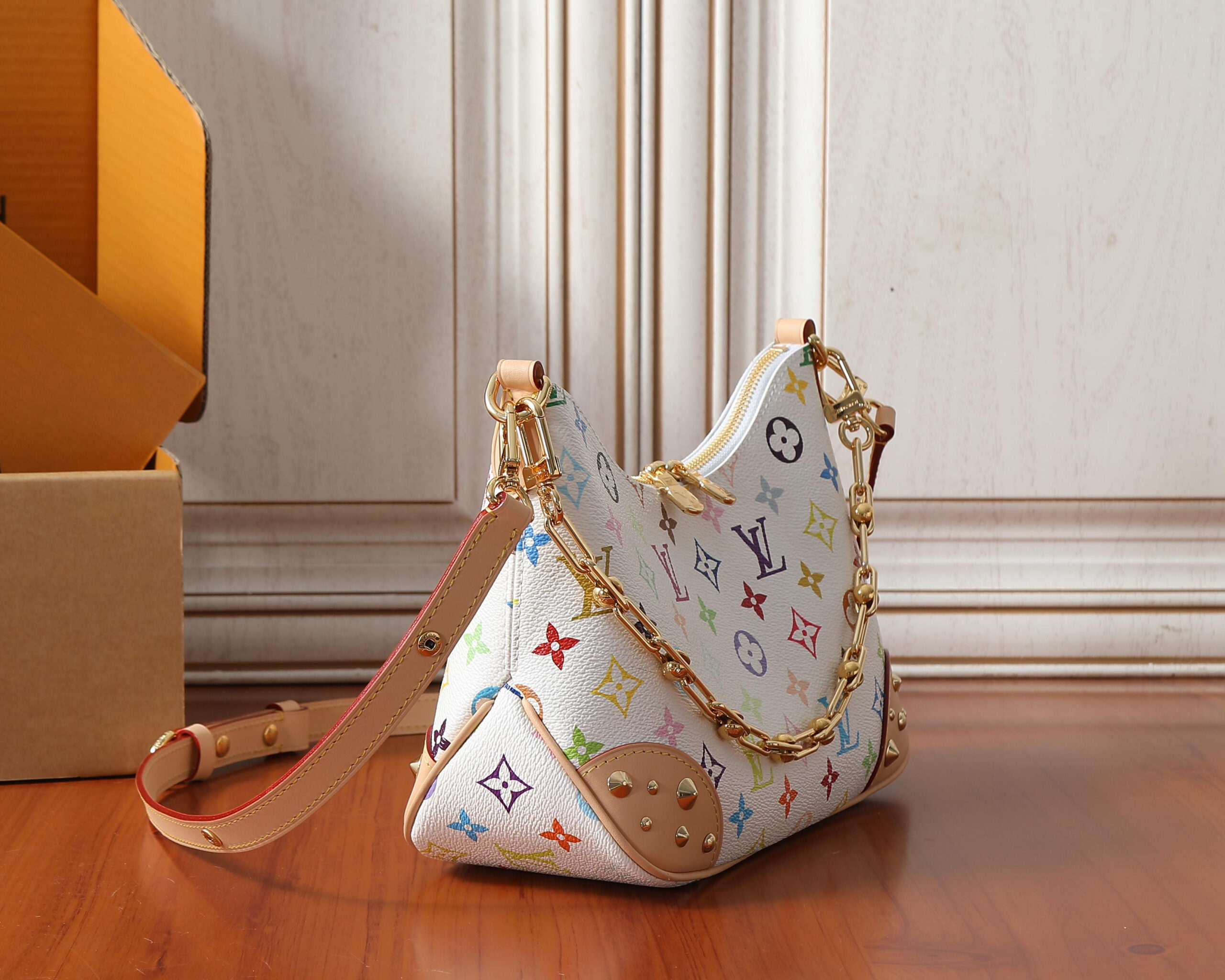Louis Vuitton Boulogne PM Monogram Canvas Crossbody Bag - Image 2
