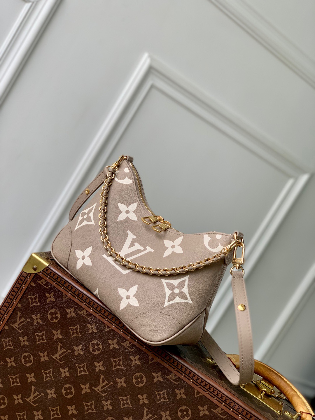 Louis Vuitton Boulogne Bag in Monogram Empreinte Leather - Image 2
