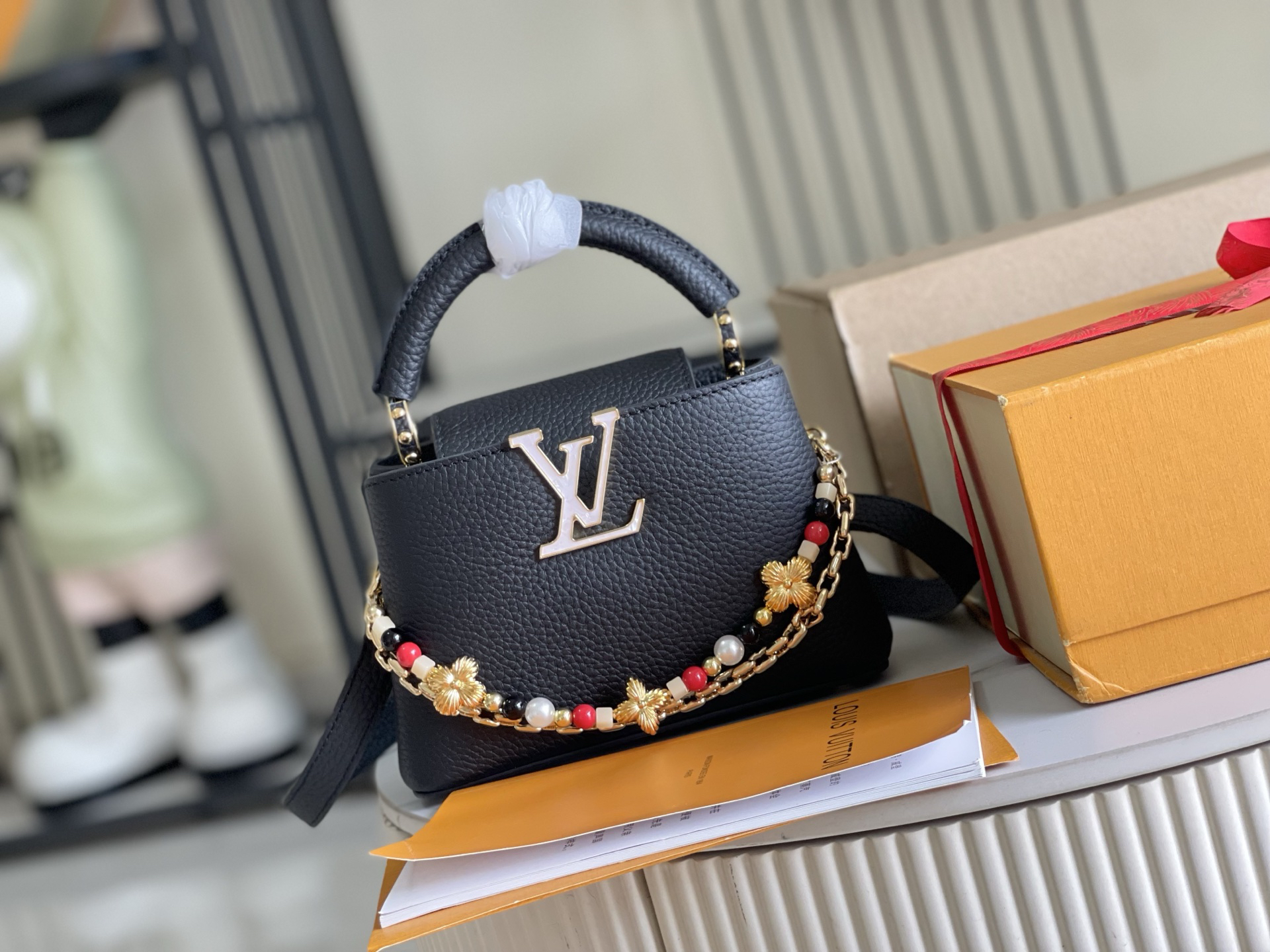Louis Vuitton Capucines Mini Handbag - Image 2
