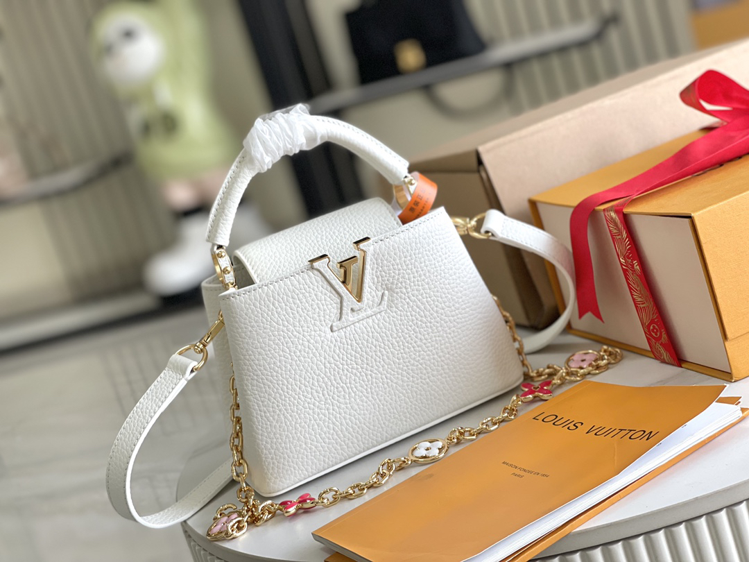 Louis Vuitton Capucines Mini Crossbody Bag - Image 2