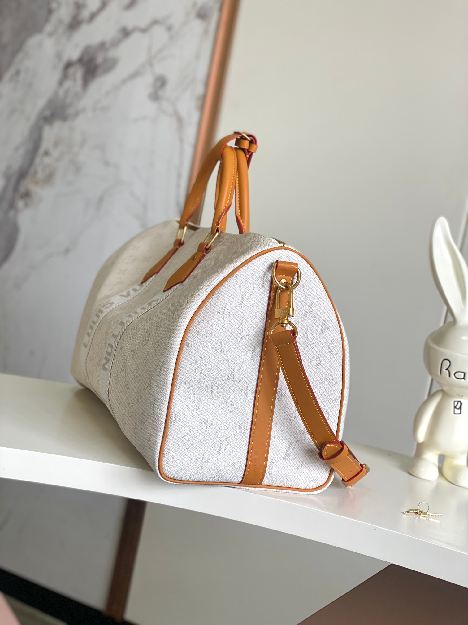 Louis Vuitton Keepall Bandoulière 45 Travel Bag - Image 2