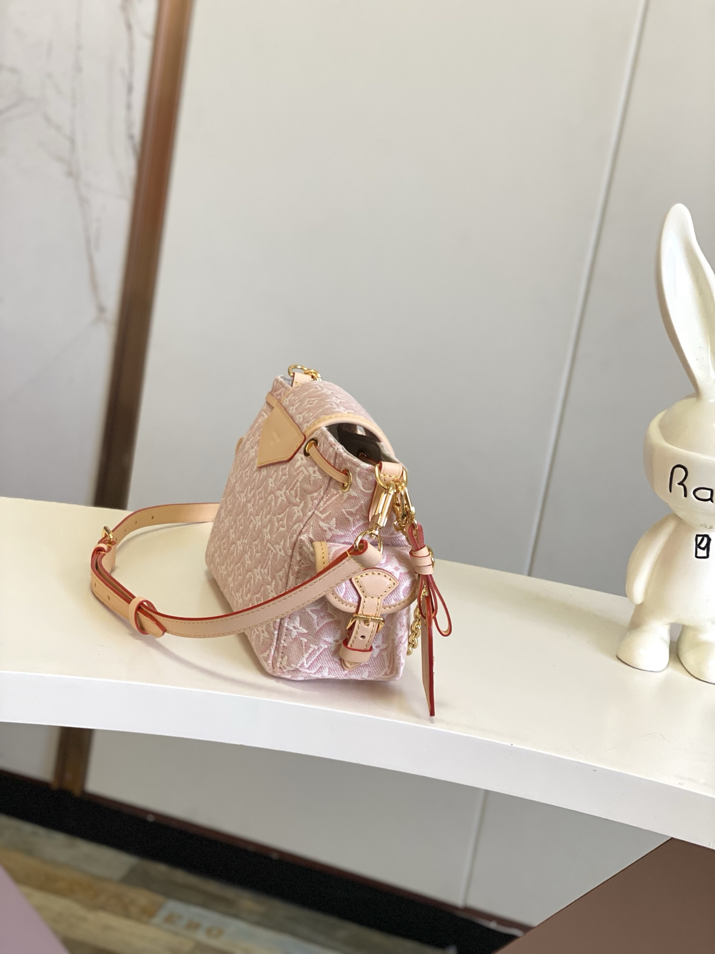 Louis Vuitton Odyssée Small Crossbody Bag M29974 in Pink Monogram Emblème Canvas - Image 2