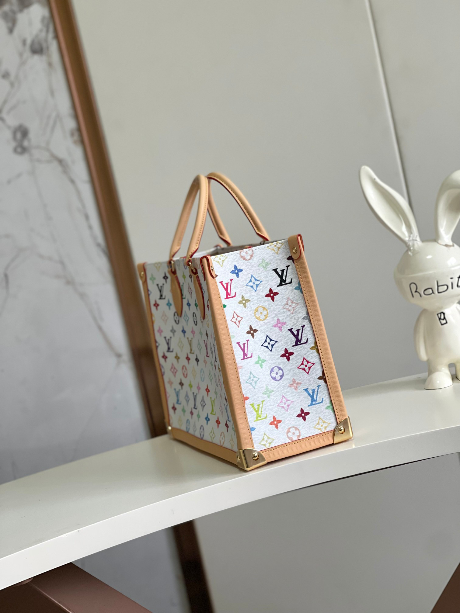 Louis Vuitton x Takashi Murakami OnTheGo MM Handbag - Image 2