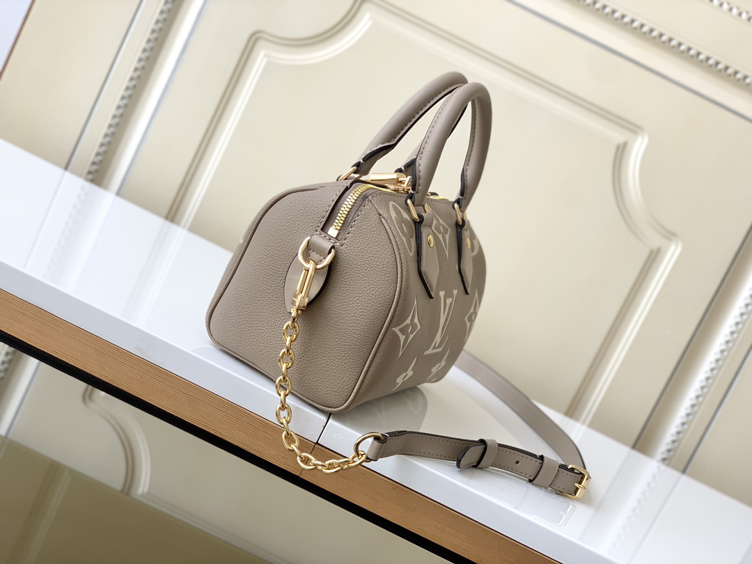 Louis Vuitton Speedy Bandoulière 20 Monogram Empreinte Leather Handbag - Image 2