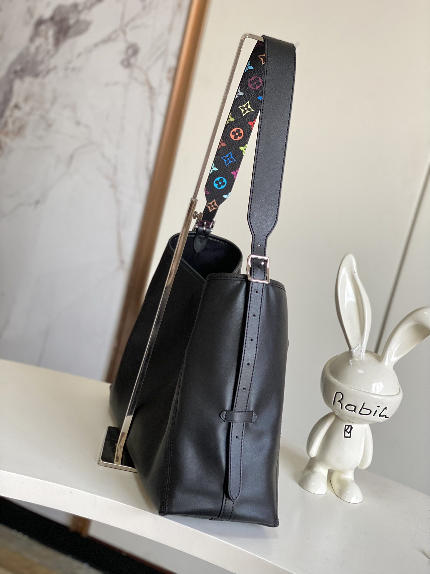M13105 CarryAll Dark Medium Lambskin Shoulder Bag - Image 2