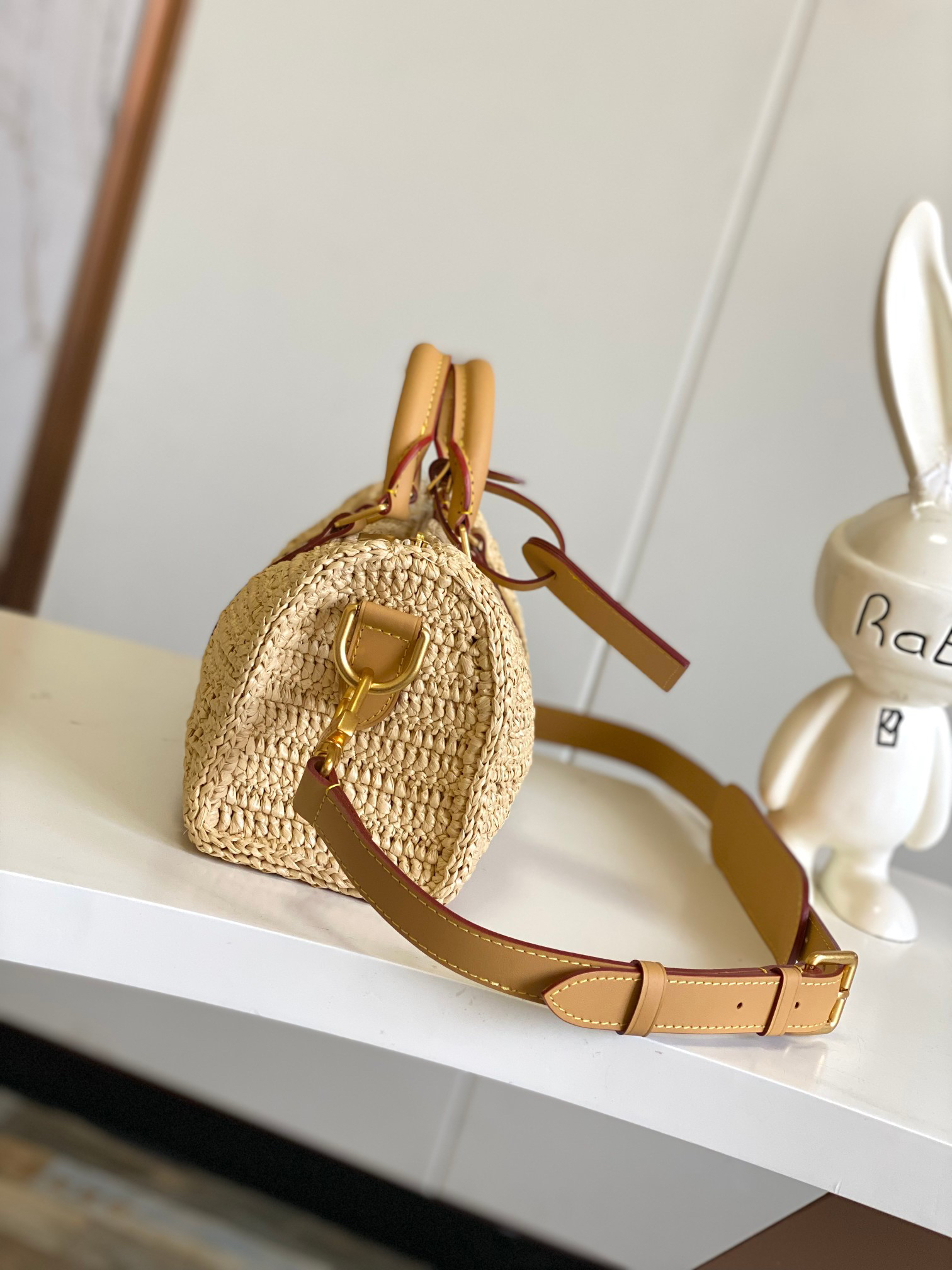 Louis Vuitton Keepall Bandoulière 25 Woven Travel Bag - Image 2