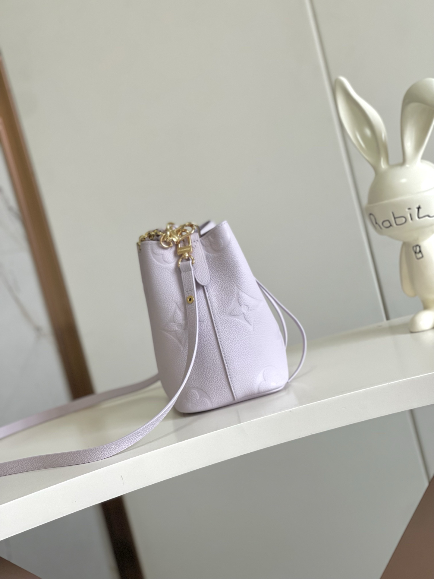 Louis Vuitton Néonoé BB Shoulder Bag in Purple Monogram Empreinte Leather - Image 2